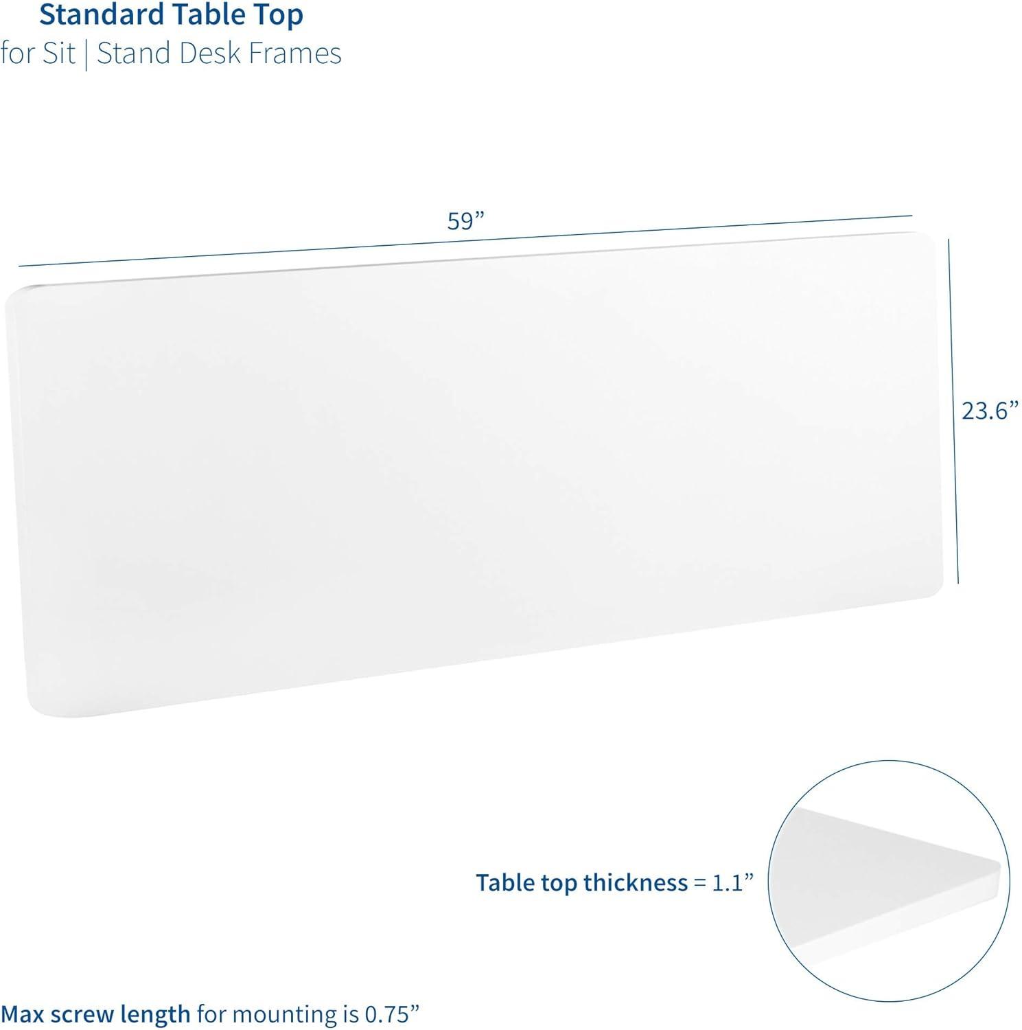 Universal Table Top for Sit to Stand Desk Frames