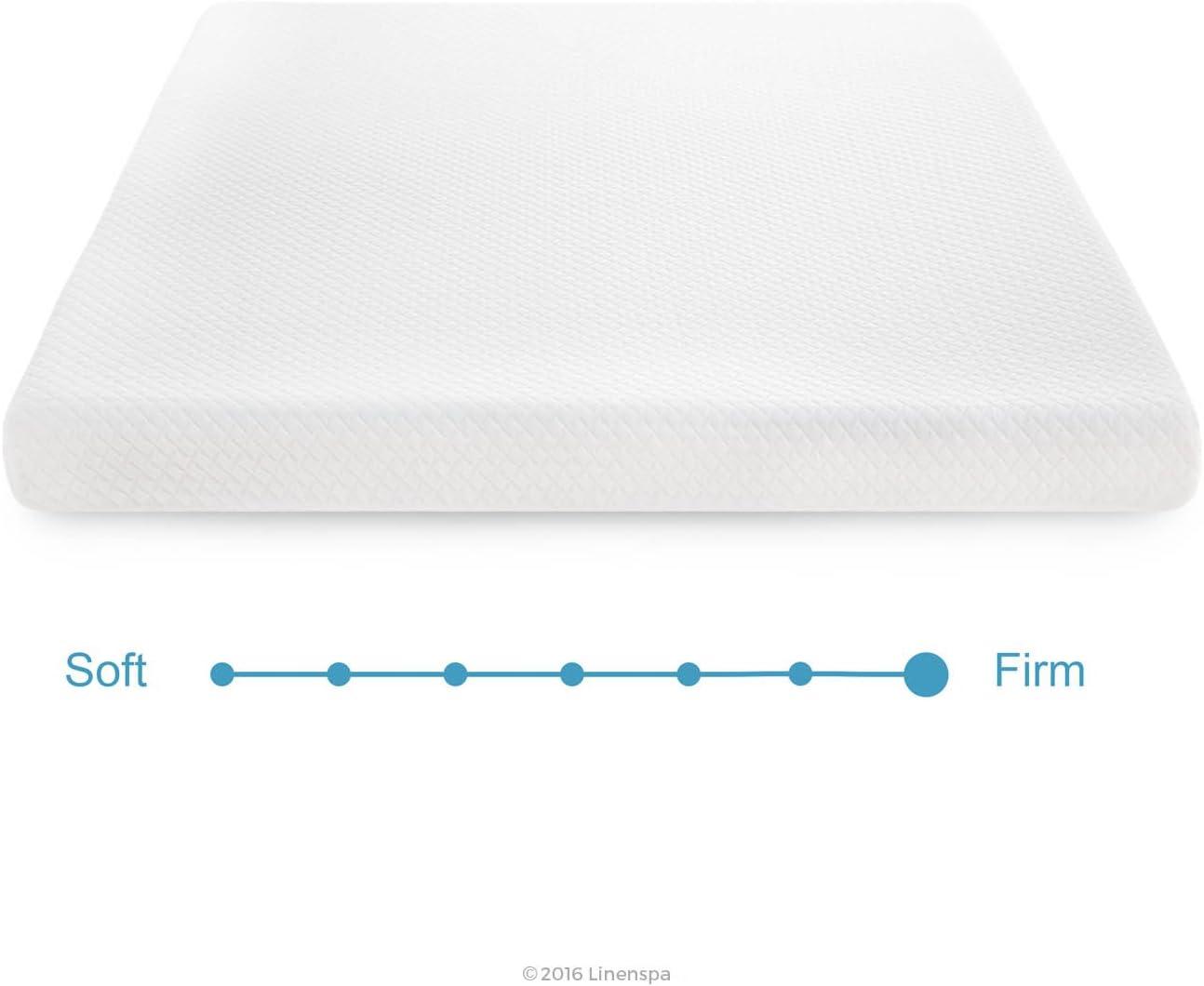 Queen 5" Gel Memory Foam Water-Resistant Adjustable Mattress