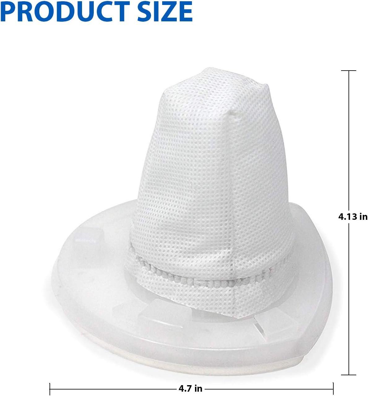 6 Pack Replacement Filter Compatible with Black & Decker Hand Vacuum Cordless Vacuum VF110 CHV1410L, CHV1410, CHV9610, CHV1210, CHV1410B, CHV1510, BDH2000L