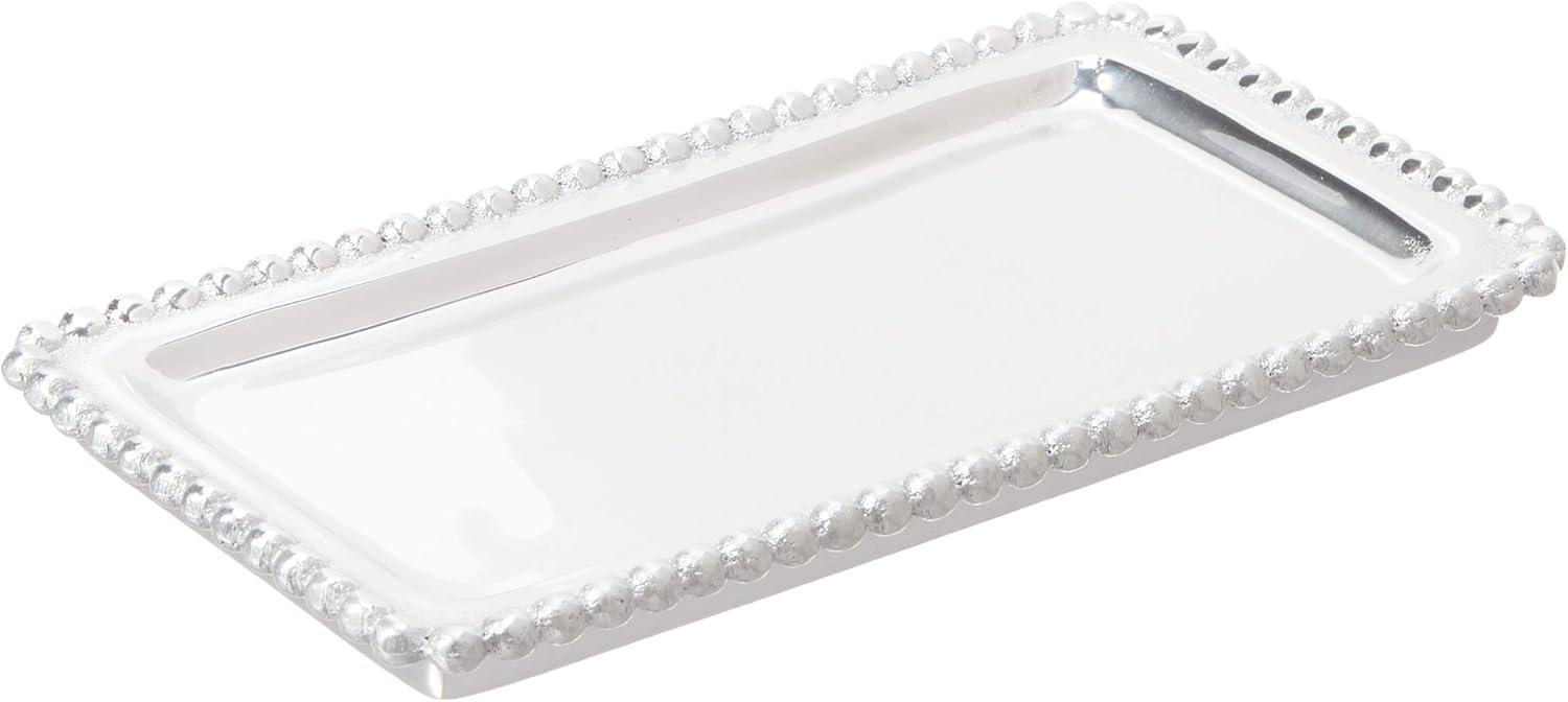 Beaded Aluminum Tray