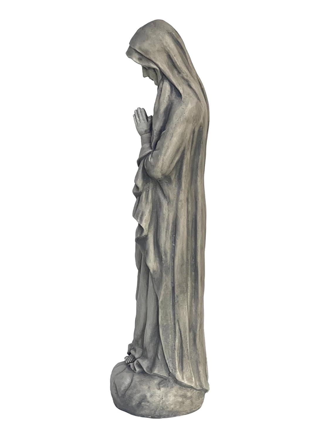 Galt International Virgin Mary Praying Blessed Mother Garden Statue 32" Religious Resin Statue Holy Queen of Heaven