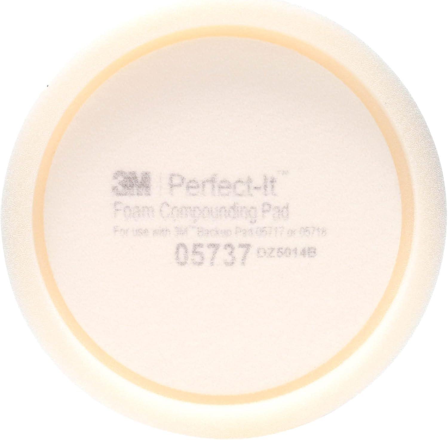 3M Automotive 5737 9" Perfect-It Foam Compounding Pad, Single Sided