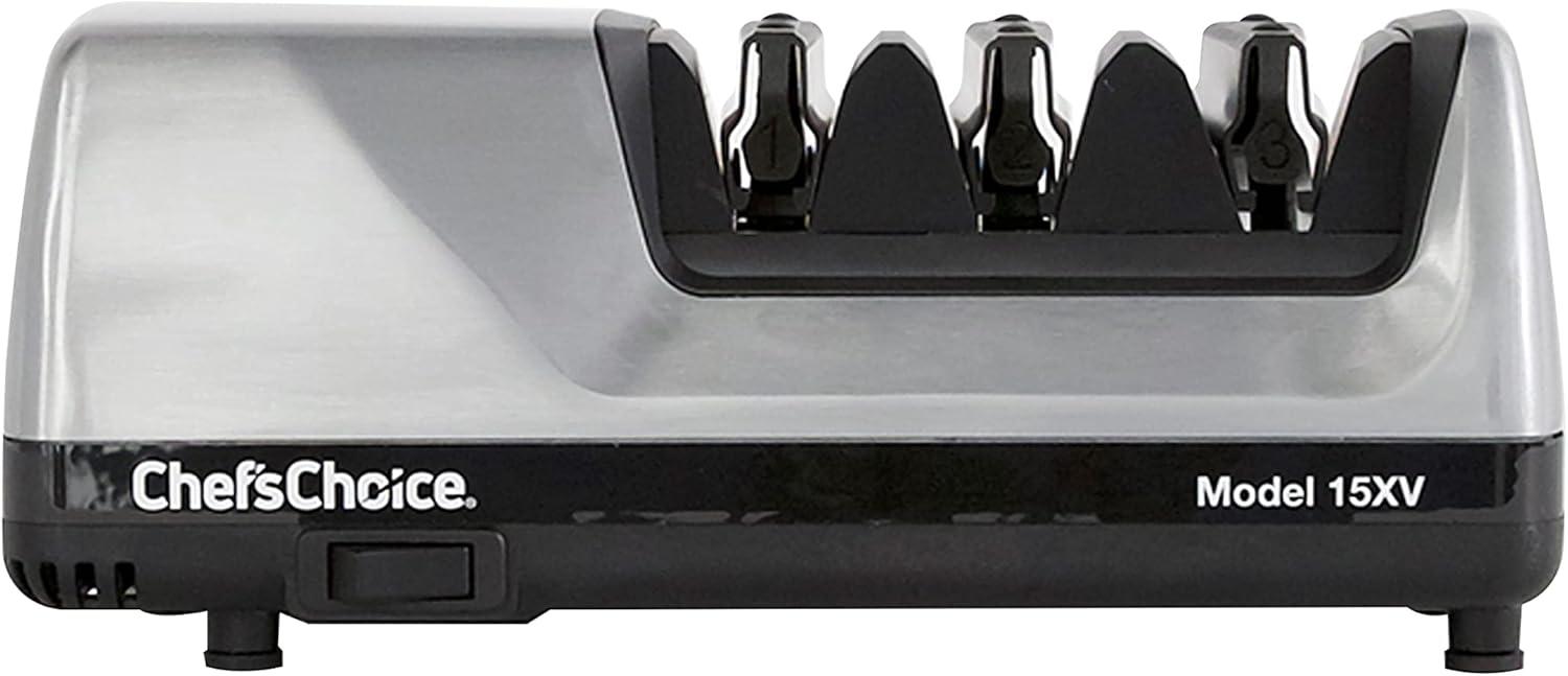 Chef'sChoice Model 15xV PRO - Electric Sharpener - 3-Stage 15° Trizor