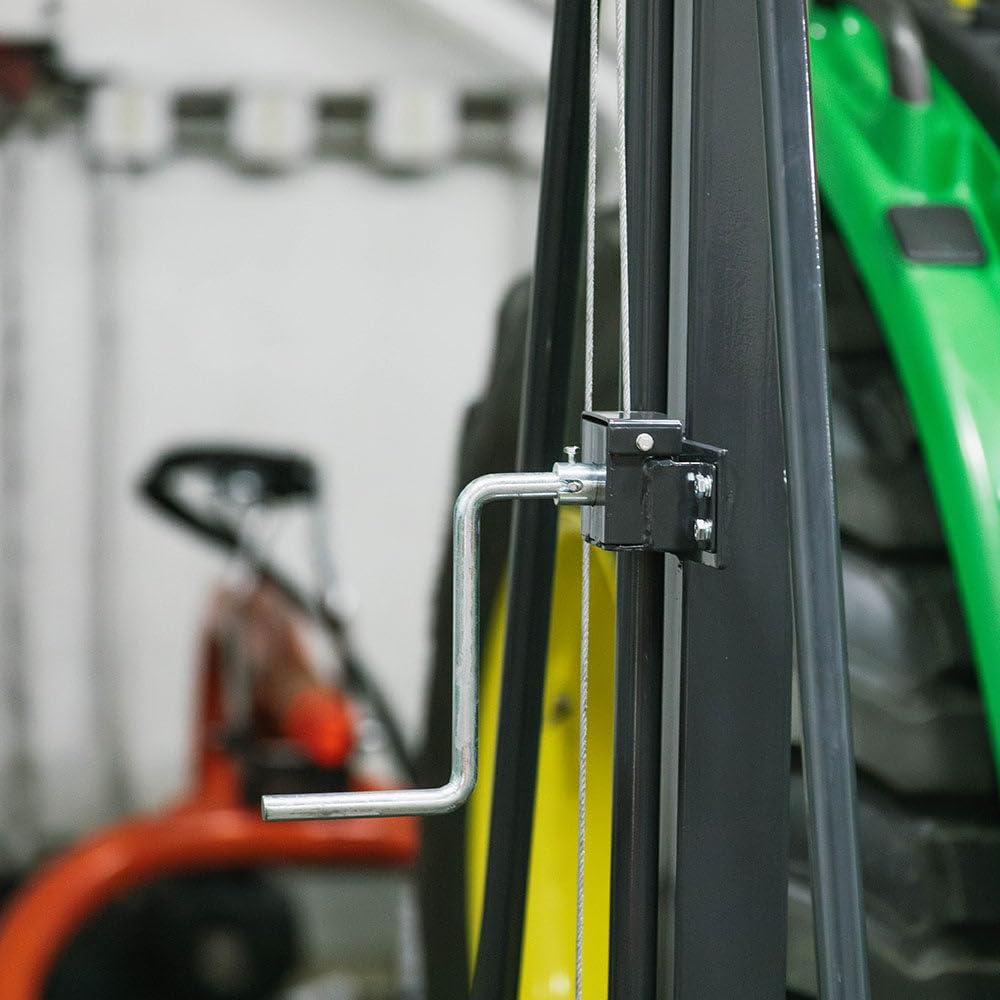 Titan Attachments Telescoping Gantry Crane, 1 Ton Capacity, Shop Hoist Lift