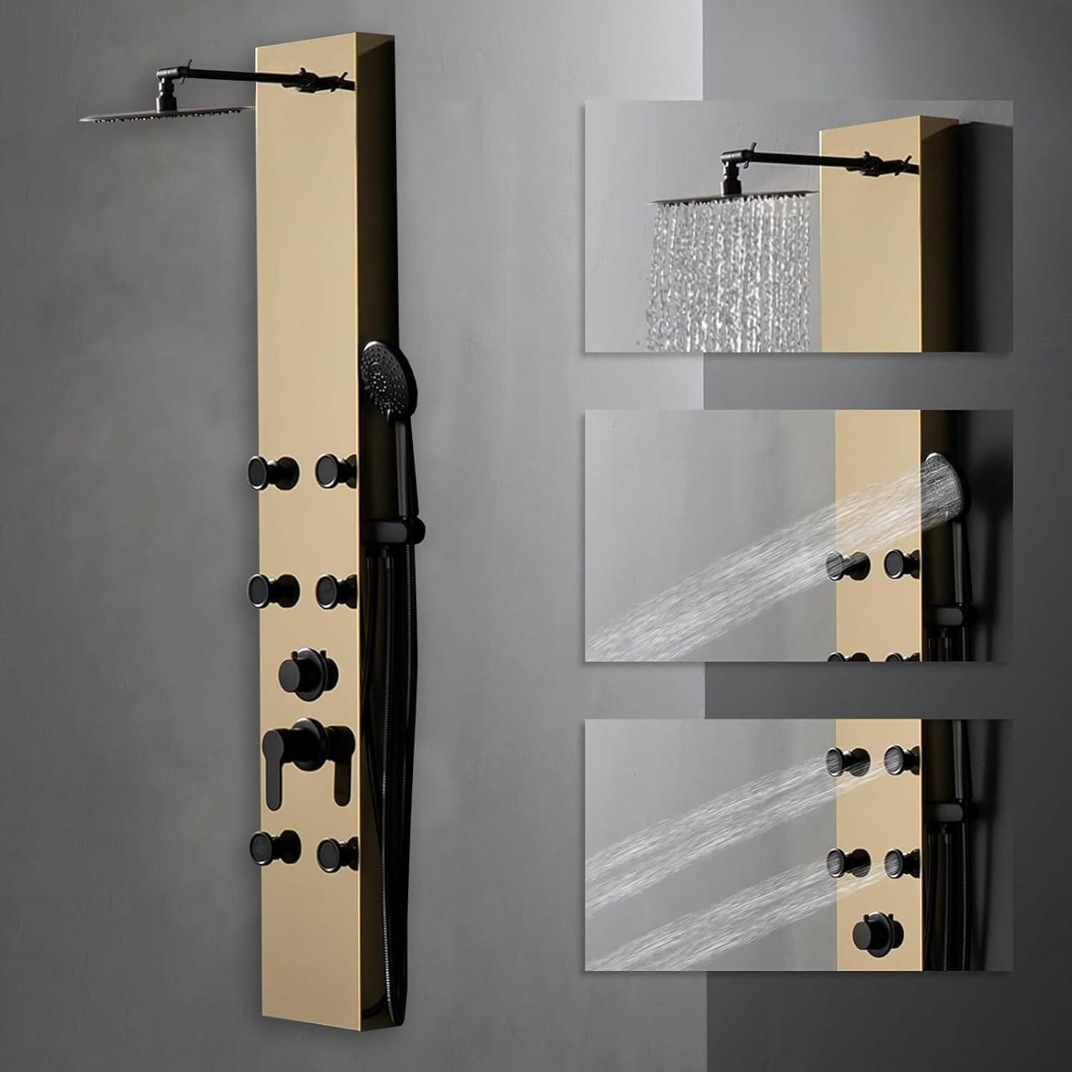 60.55'' Shower Panel with Adjustable Shower Head