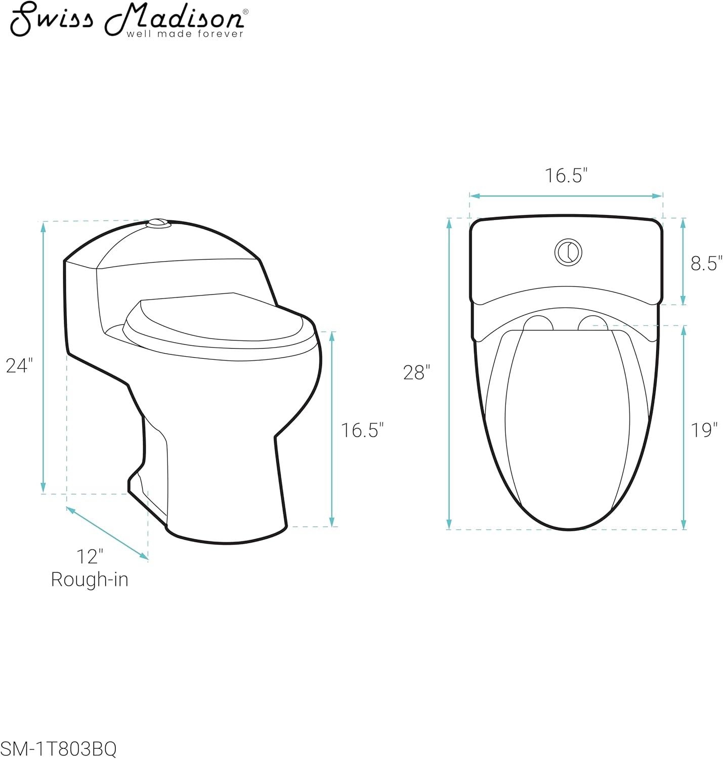 Château One-Piece Elongated Dual-Flush Toilet 1.1/1.6 gpf