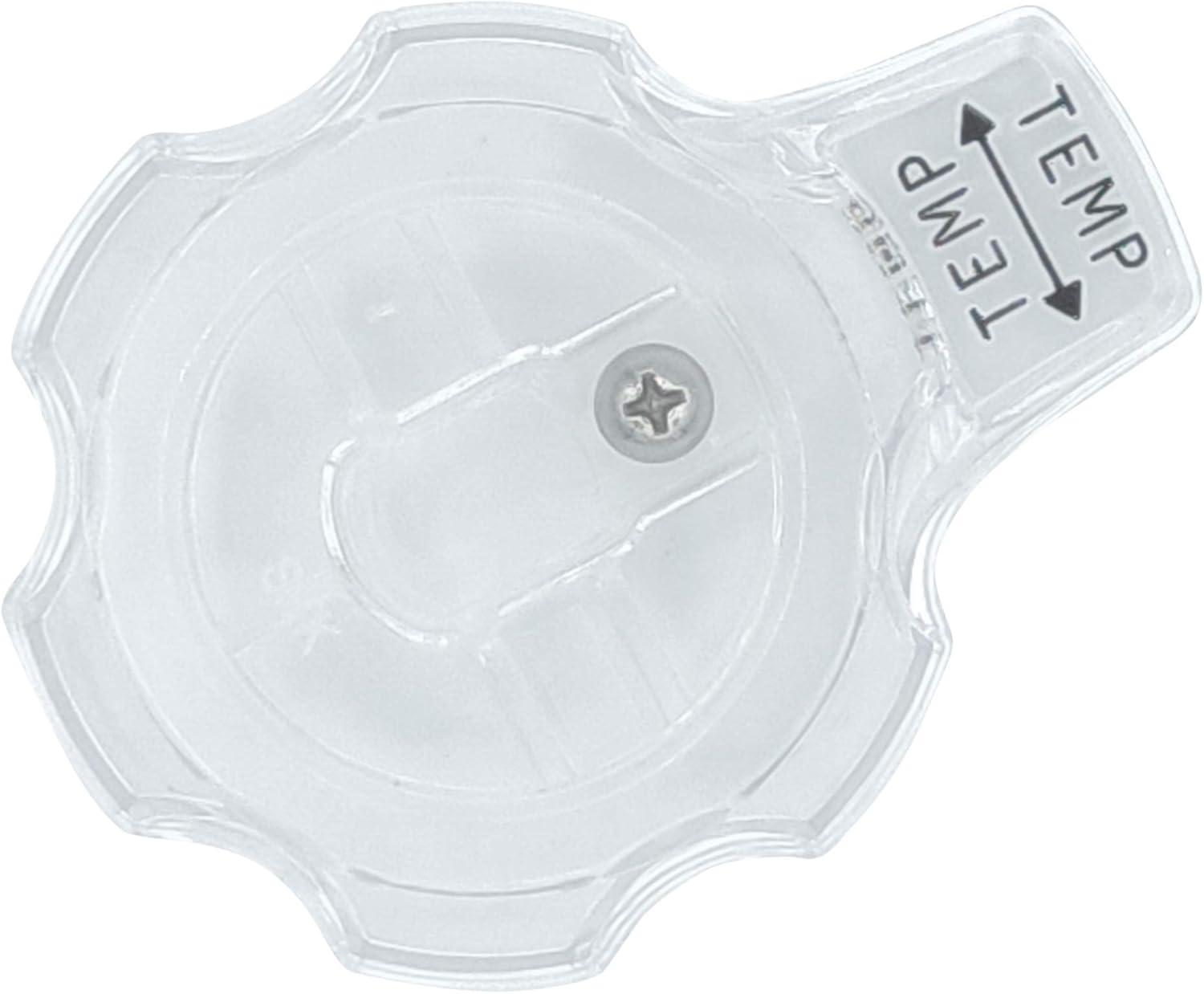 Avalon 7023-4 Avalon Temperature Control Handle For Mixet Tub And Shower Faucets Replacement Kit, Temperature Control Knob, Durable Material, Easy Installation, Clear Acrylic