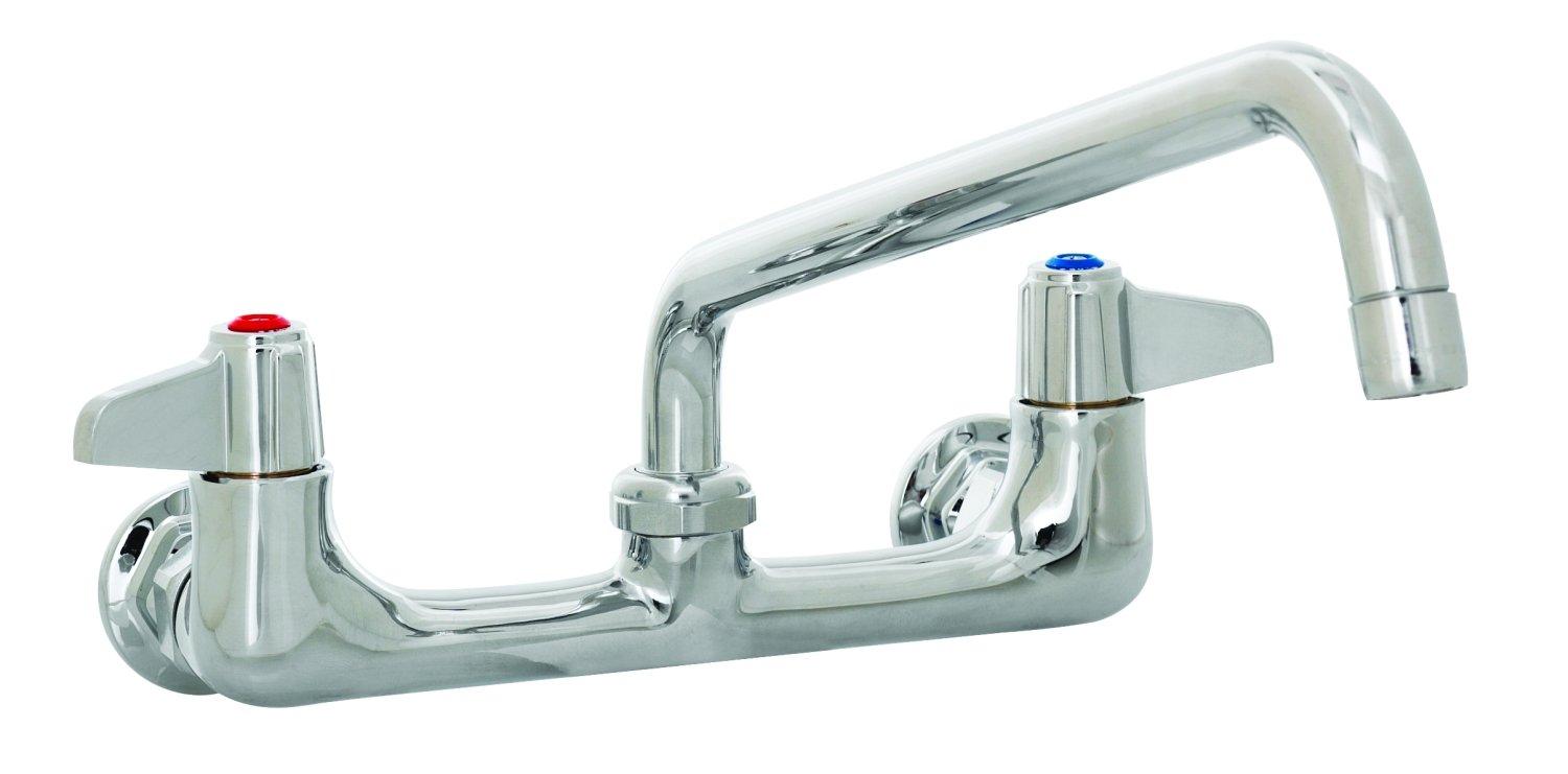 Equip by T&S 5F-8WLX12 12 Inch Spout Faucet 8"" Centers