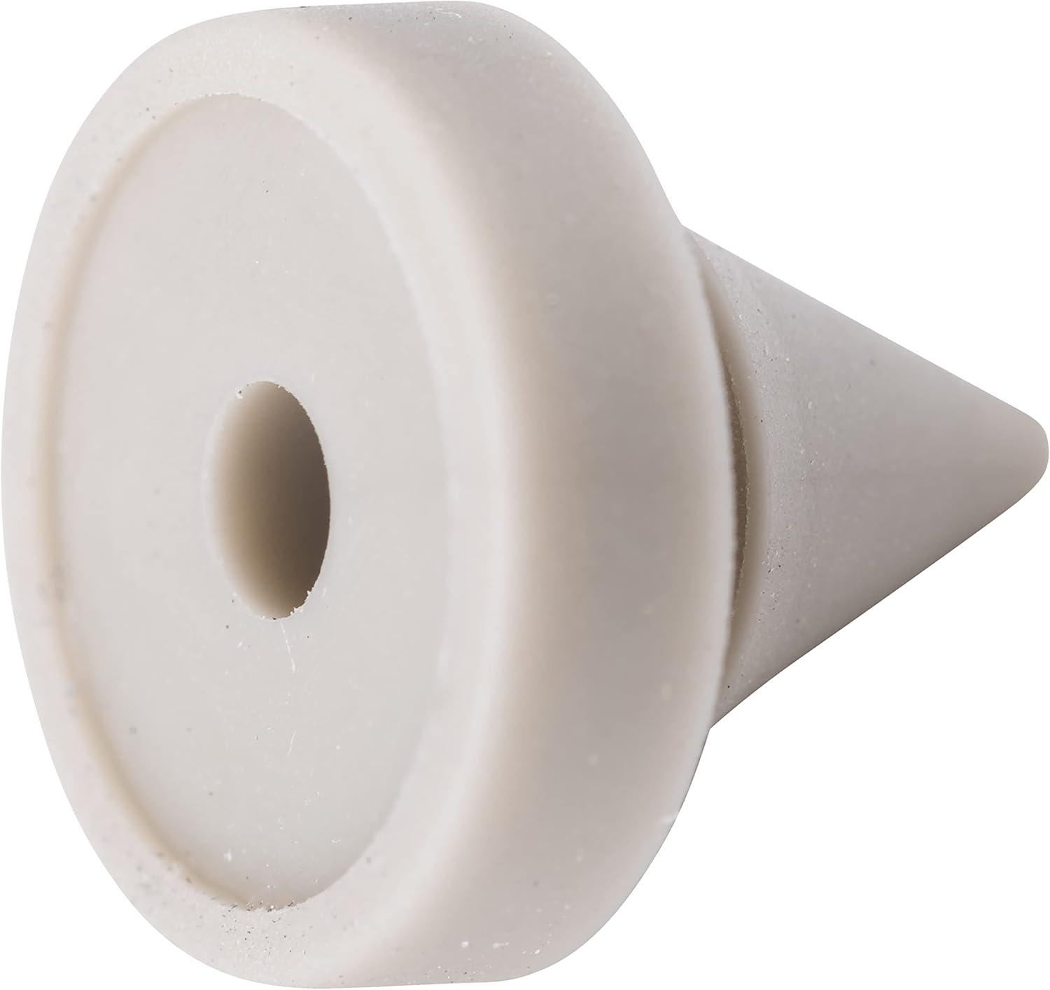 Brinks Plastic Off White Door Bumper Mounts to base trim