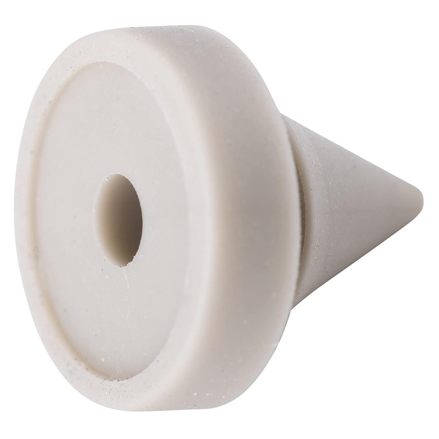 Brinks Plastic Off White Door Bumper Mounts to base trim