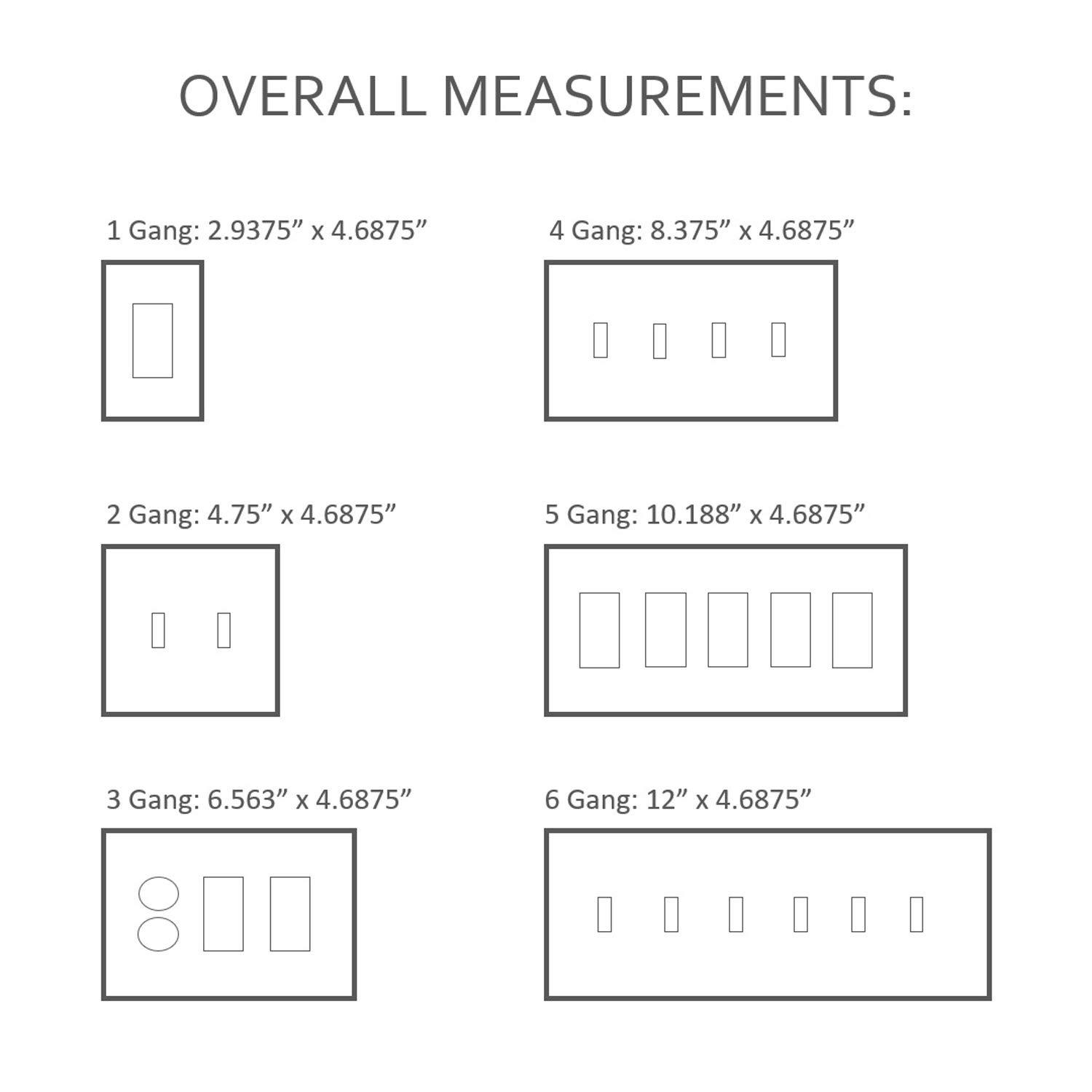 Legrand - Pass & Seymour TP724 Pass and Seymour Tp724-W White 1G Power Outl Plate