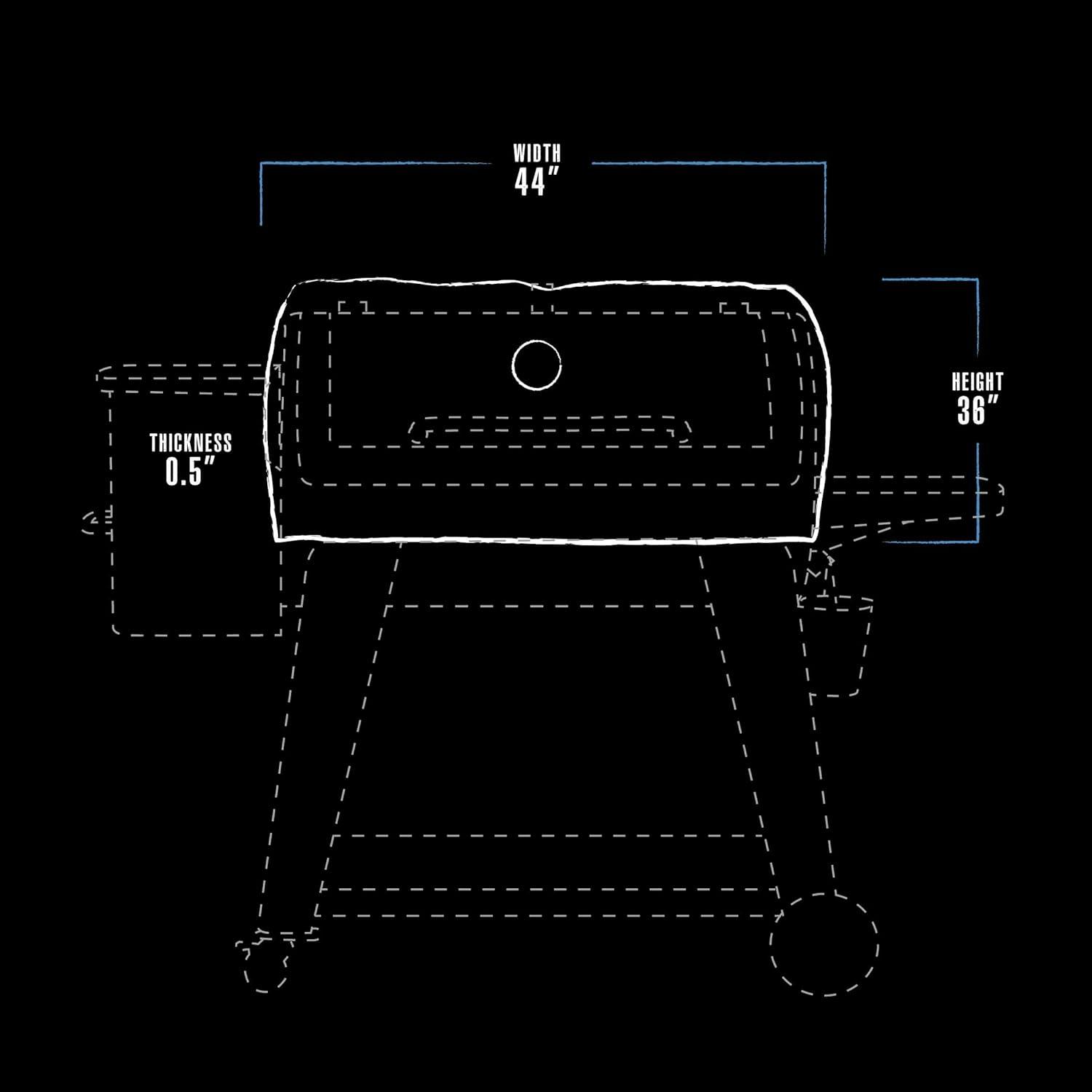Pit Boss Grill Cover with Back Venting