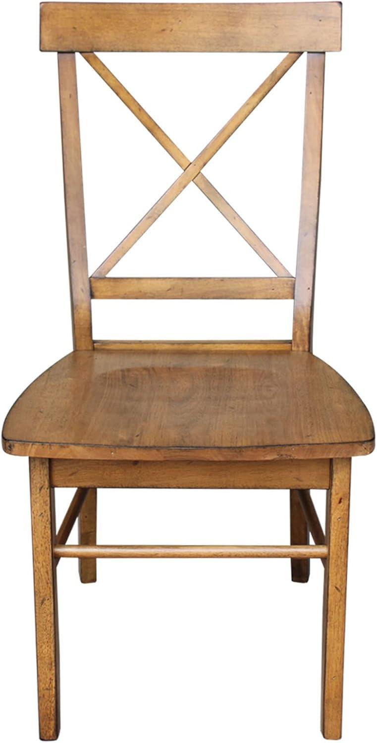 X-Back Chair with Solid Wood Seat