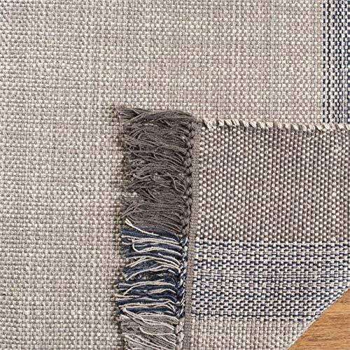 Montauk MTK301 Hand Woven Indoor Area Rug - Blue/Grey - 8'x10' - Safavieh