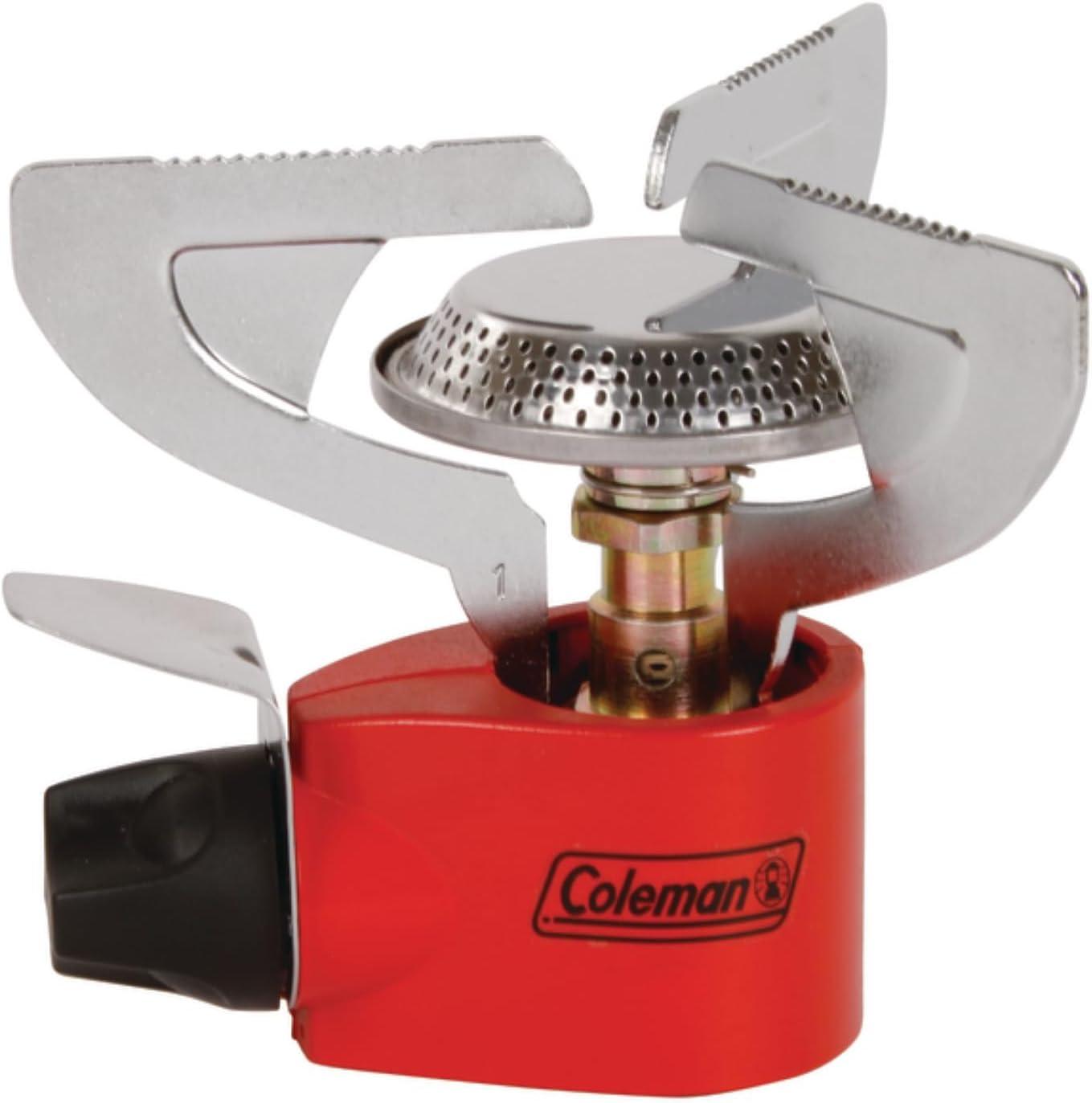 Coleman Red Single Burner Butane/Propane Backpacking Stove