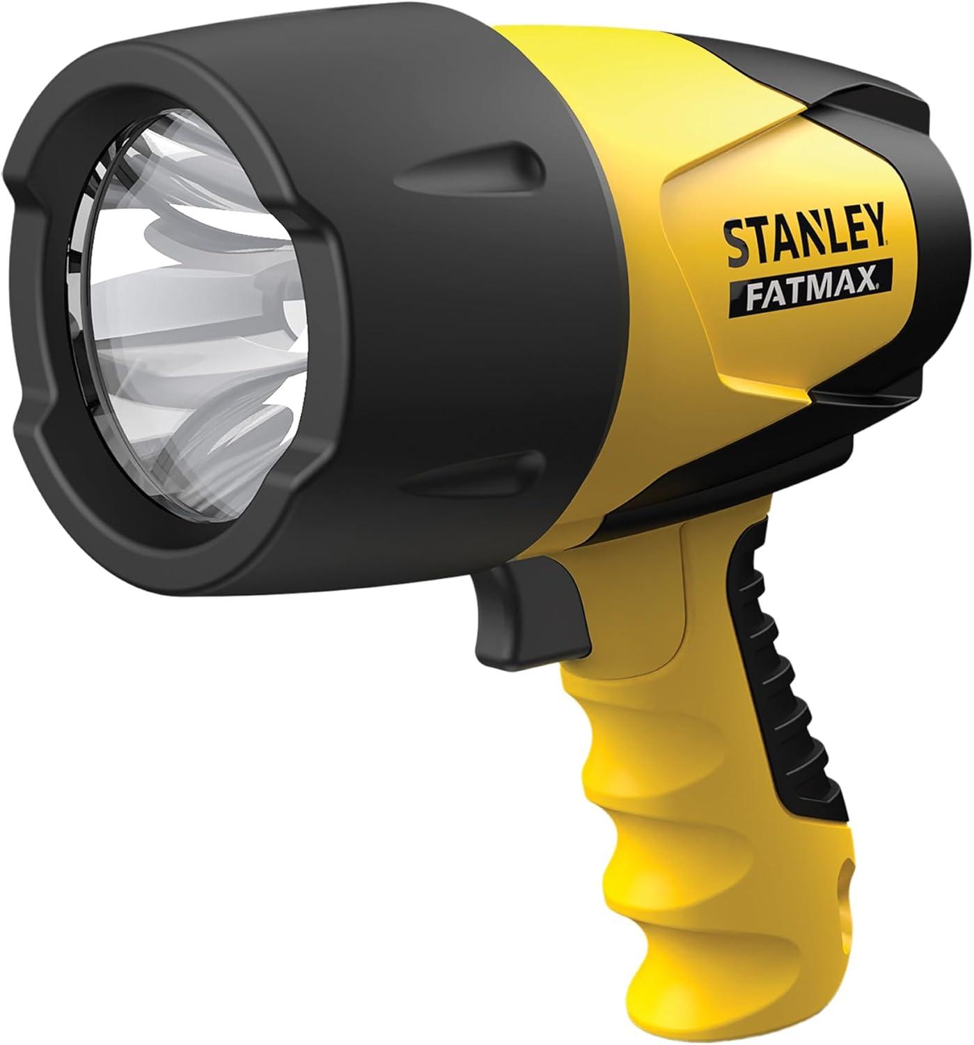 STANLEY FATMAX FL5W10 Waterproof LED Rechargeable Spotlight ,  500-Lumen Brightness()