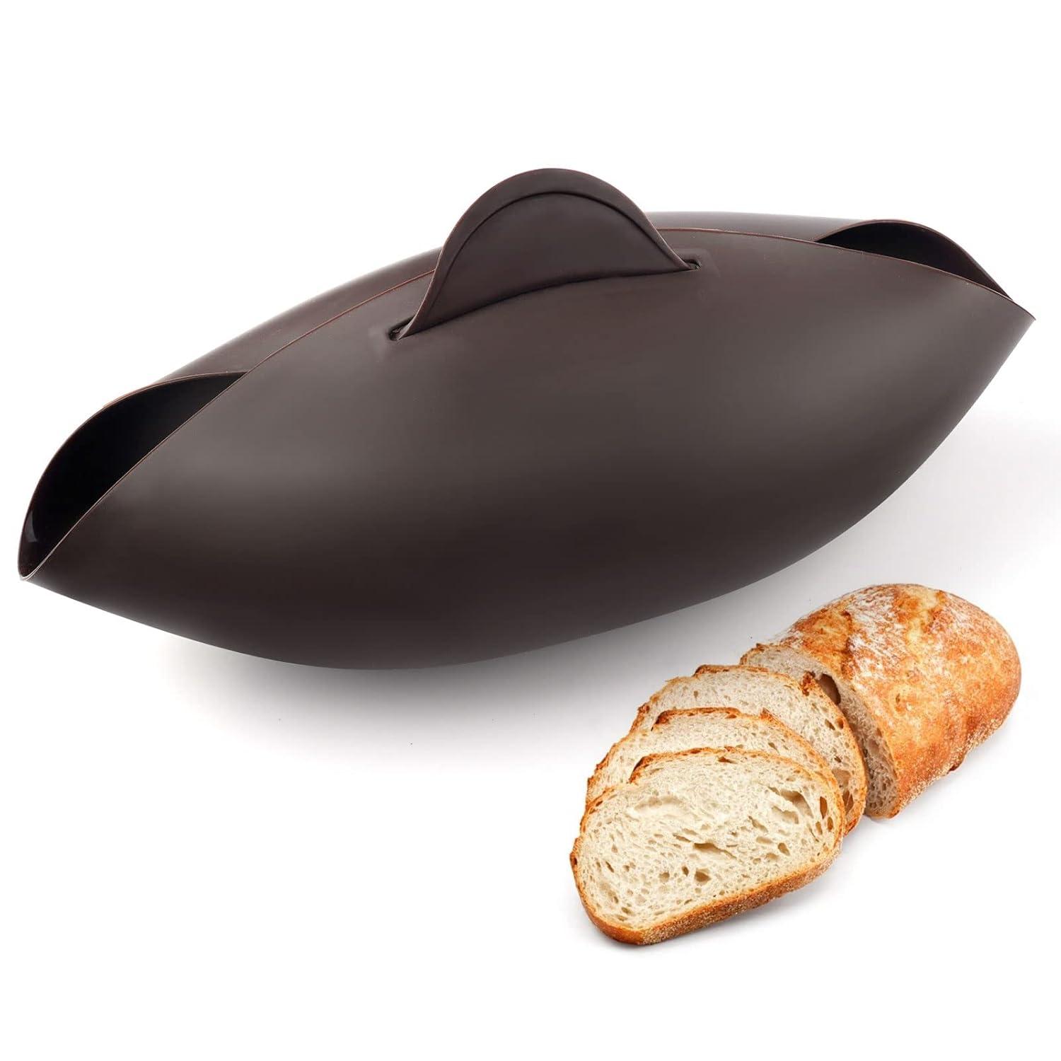 HTHJSCO Bakeware Silicone Bread Maker Silicone Bread Bowl Loaf Pan for Homemade Baking Bread