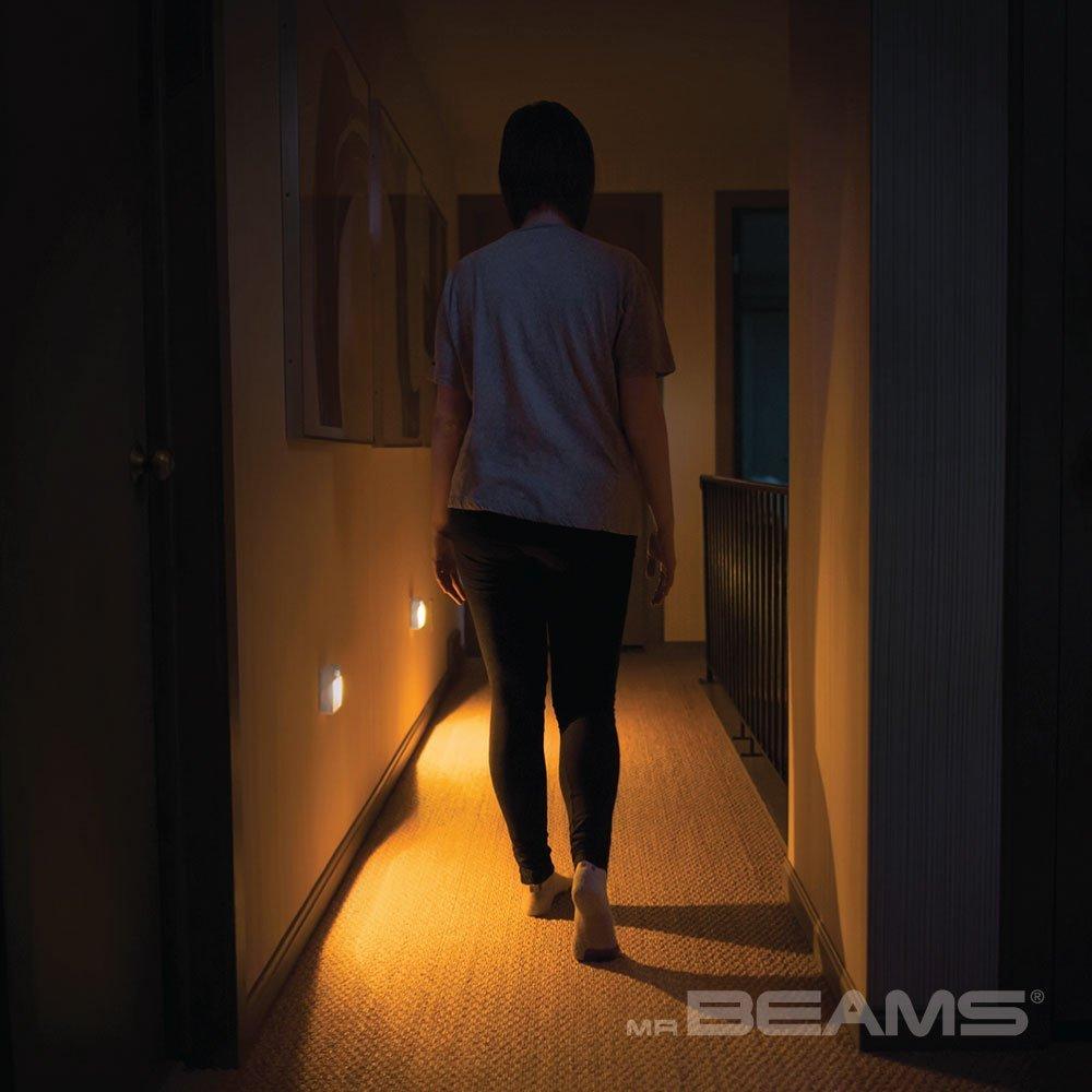 Mr. Beams Motion LED Sensing Sleep Friendly Security Stick Anywhere Night Light (Set of 3)