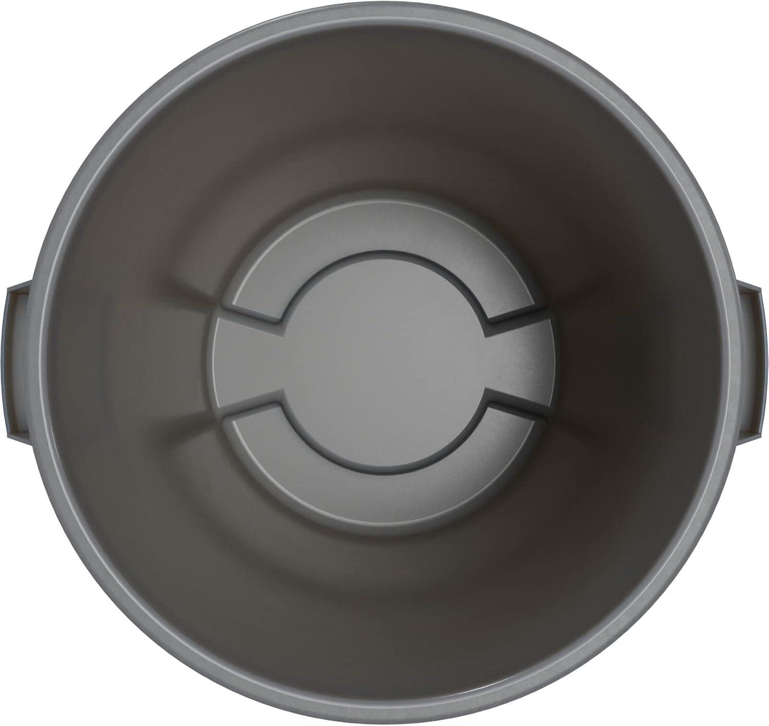 Carlisle 84103223 Bronco Gray 32 Gallon Waste Container