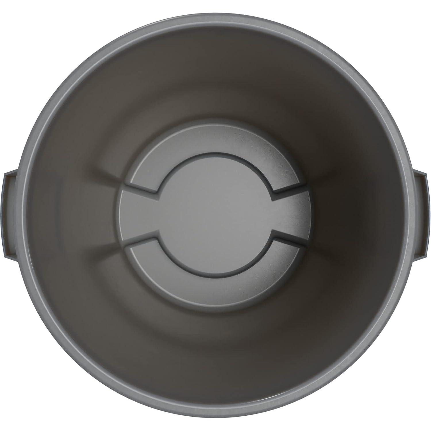 Carlisle 84103223 Bronco Gray 32 Gallon Waste Container