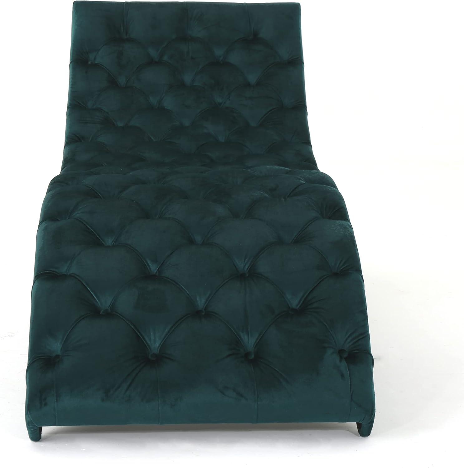 Garret Tufted Chaise Lounge - Christopher Knight Home