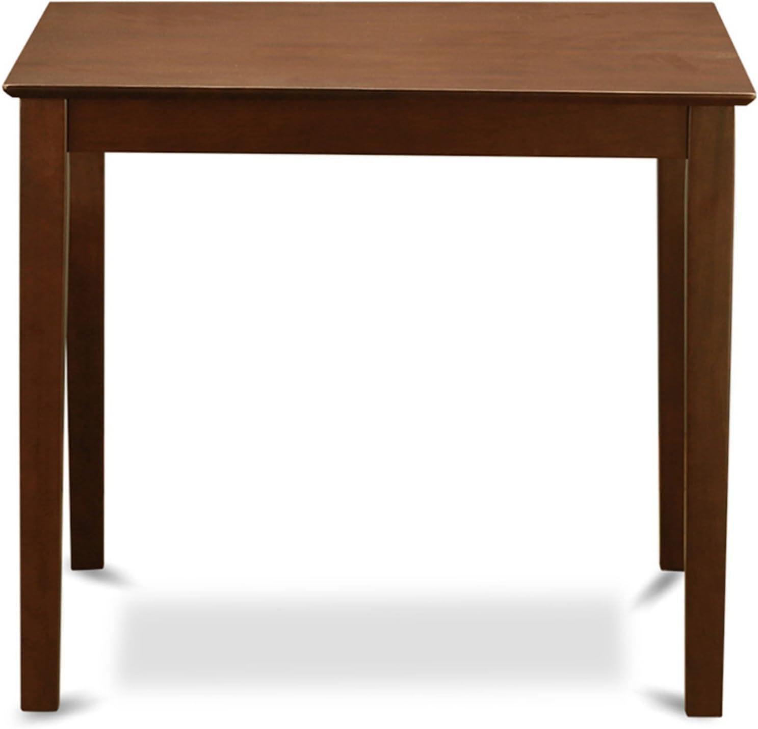 Mahogany Square Extendable Counter Height Table