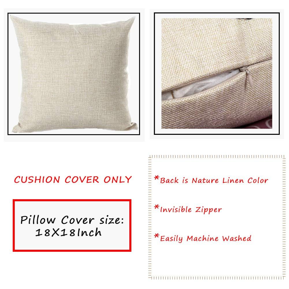 Tlovudori Xmas Winter Holiday Pillow Covers Vintage Wood French Bulldog Merry Blessing Quote Words Red Mistletoe Pillowcase Home Sofa Couch Car Cushion Cover 18”x18”