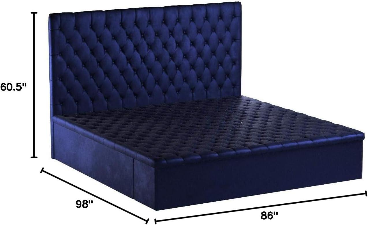 Johnnay Upholstered Platform Storage Bed