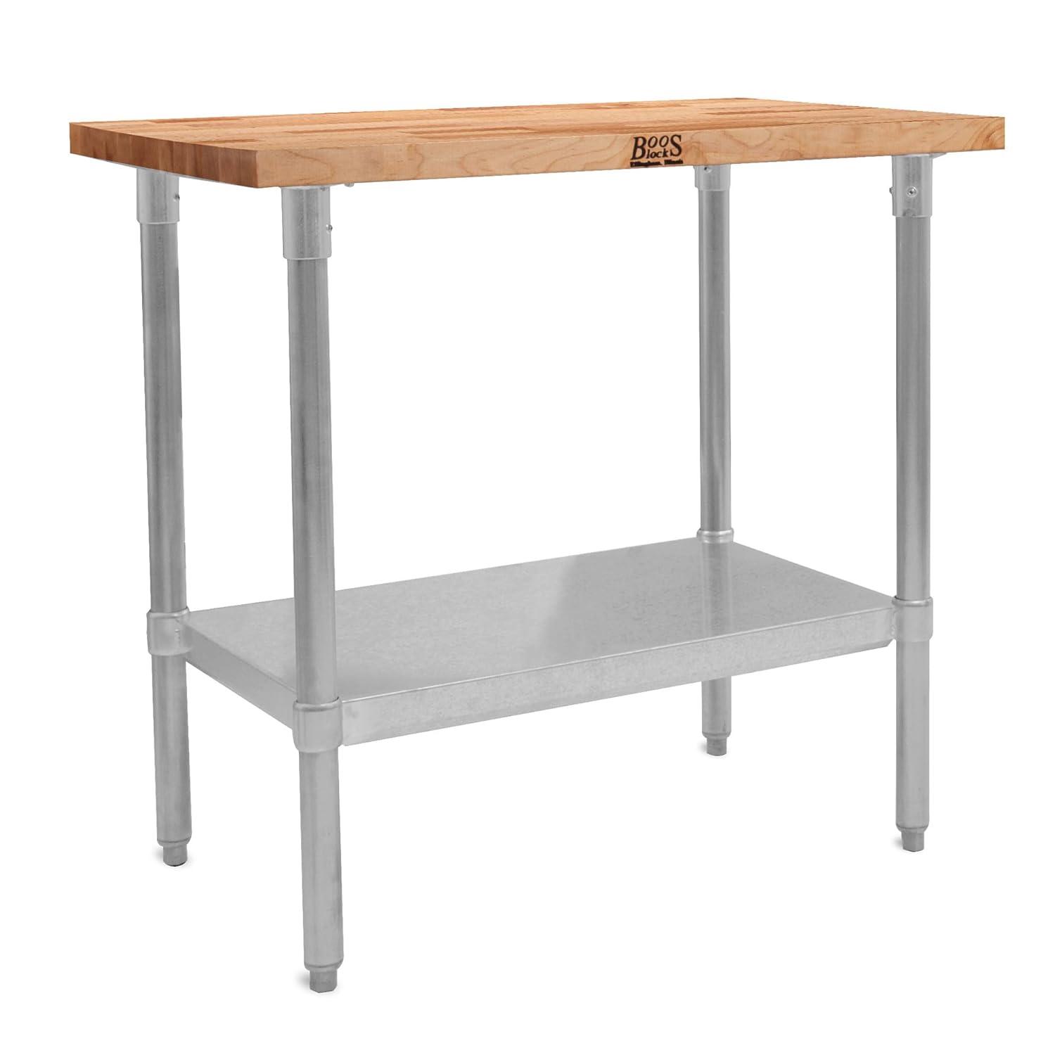 John Boos & Co Wood Top Workbench