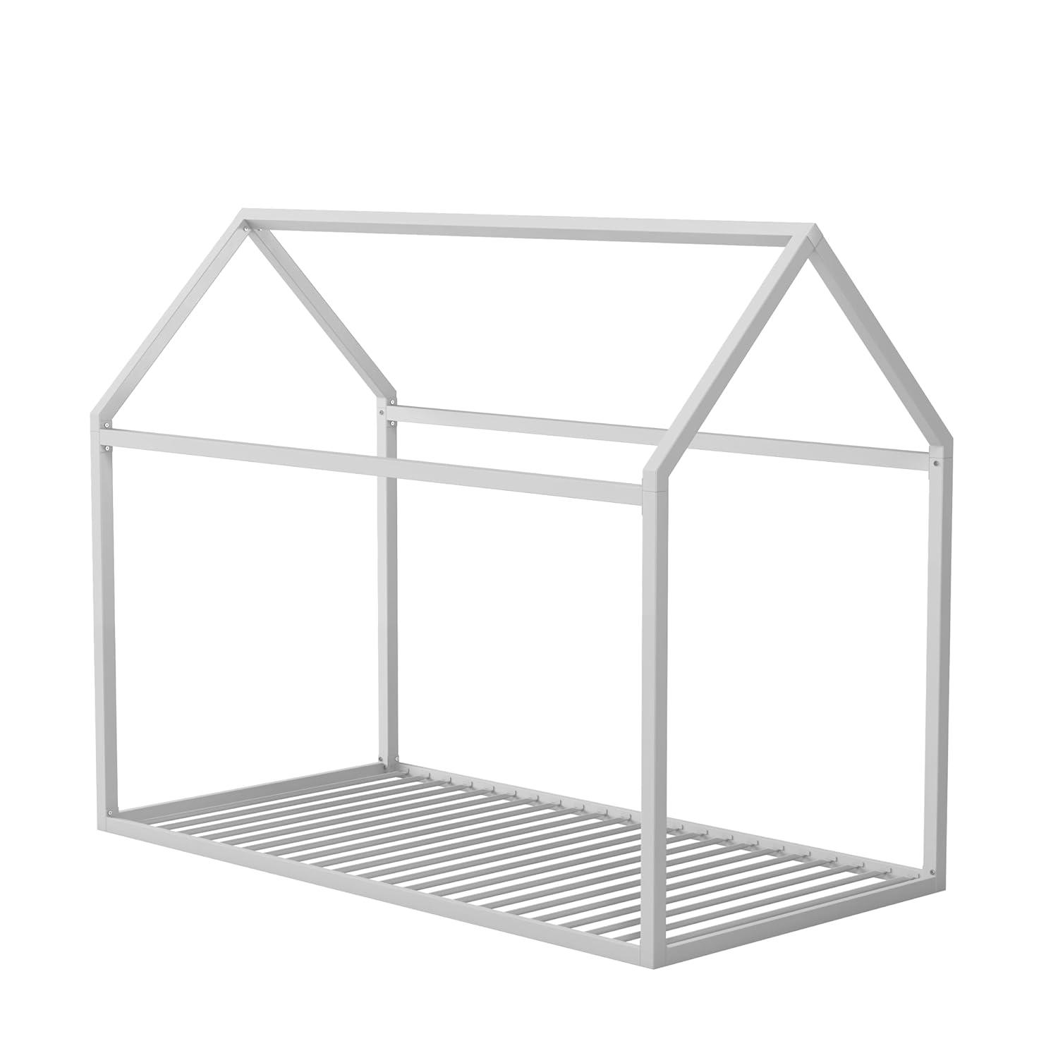 Skyler Metal Montessori House Bed