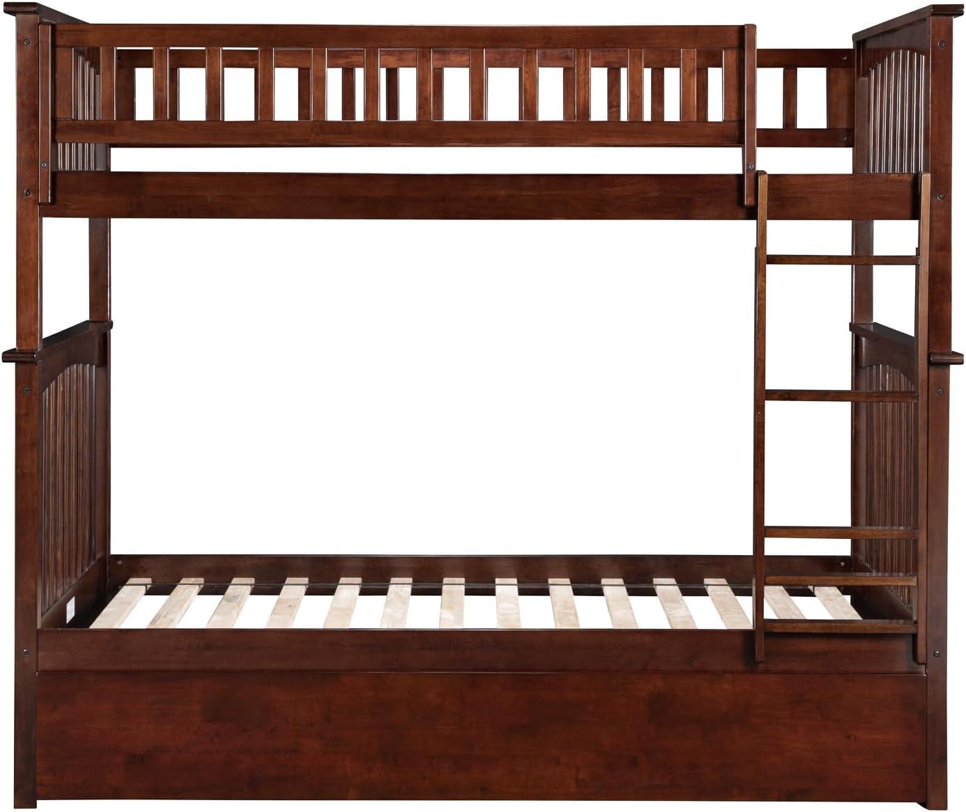 Columbia Bunk Bed Twin over Twin in Multiple Colors and Configurations