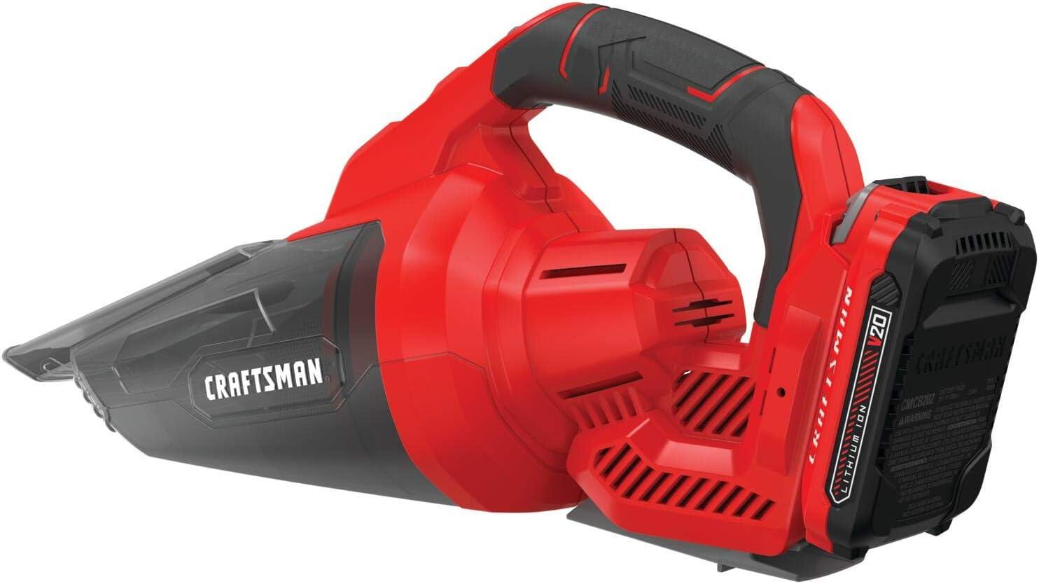 Craftsman CMCVH001C1 - Vacuum cleaner - handheld - bagless - cordless - 1 battery, included charger