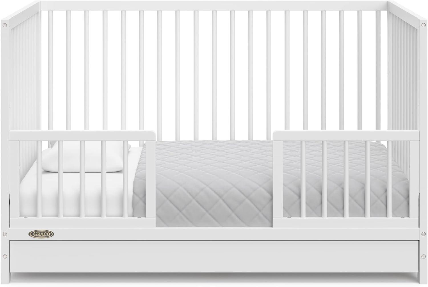 Graco Teddi 5-in-1 Convertible Crib with Drawer