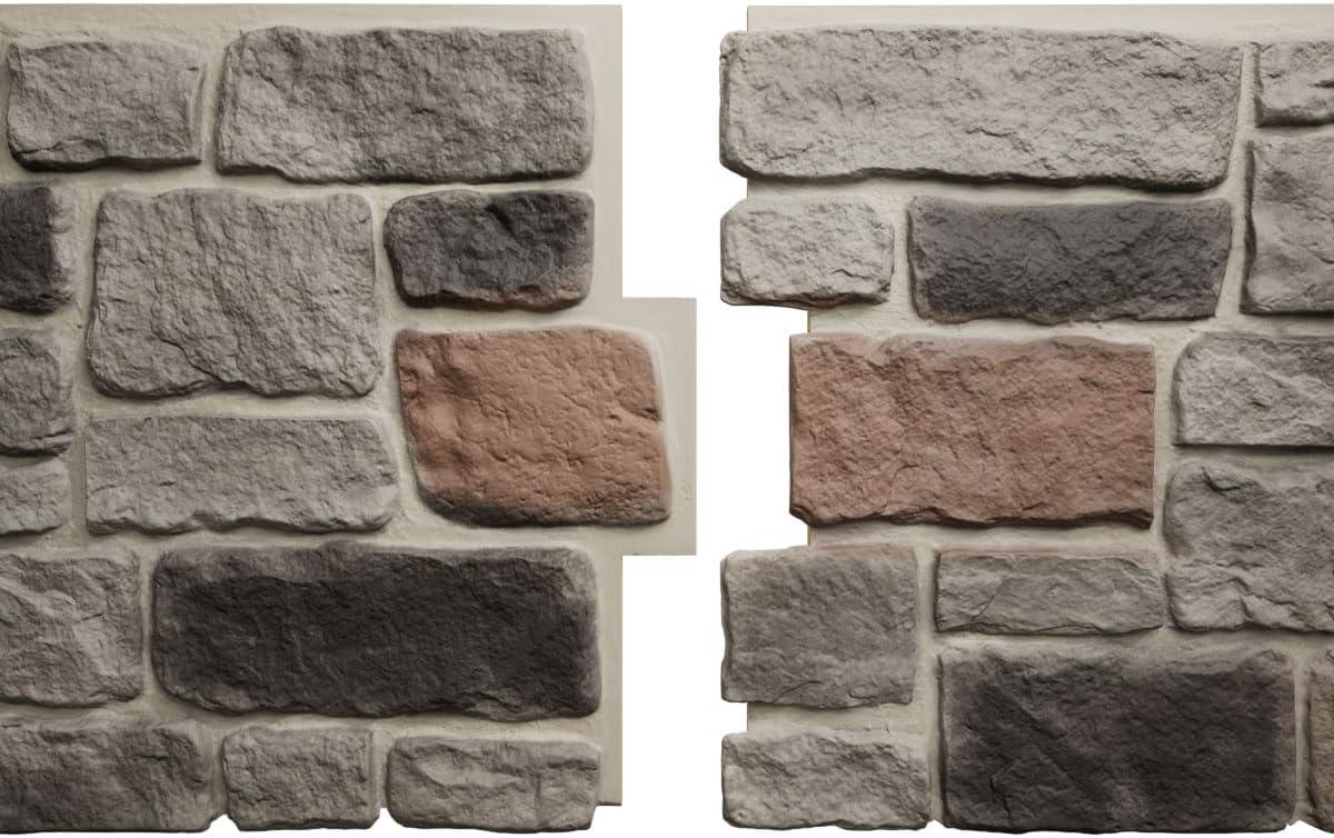Ekena Millwork EverStone Cobblestone Faux Stone Panel