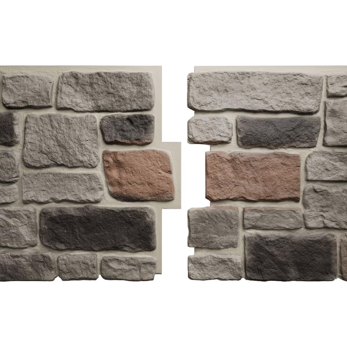 Ekena Millwork EverStone Cobblestone Faux Stone Panel