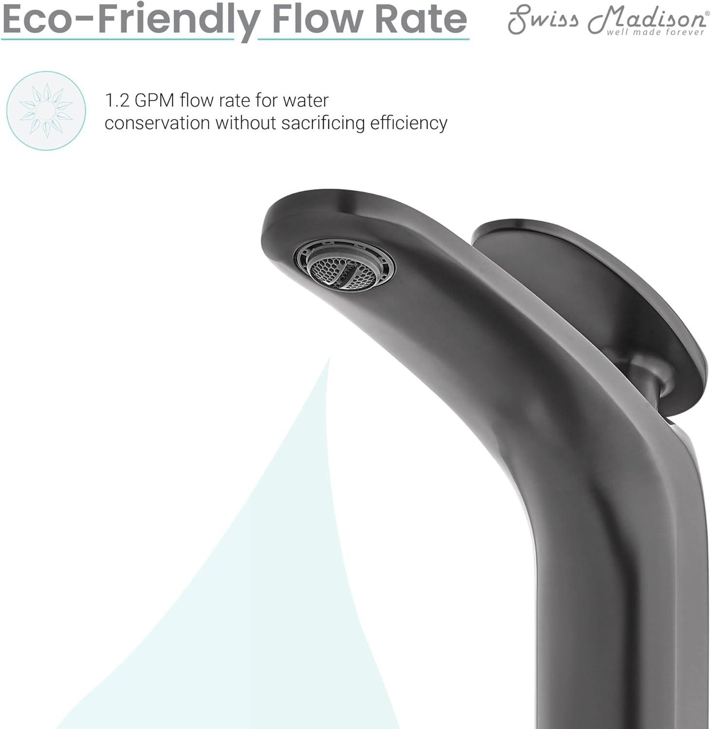 Sublime Single Hole, Single-Handle, Bathroom Faucet