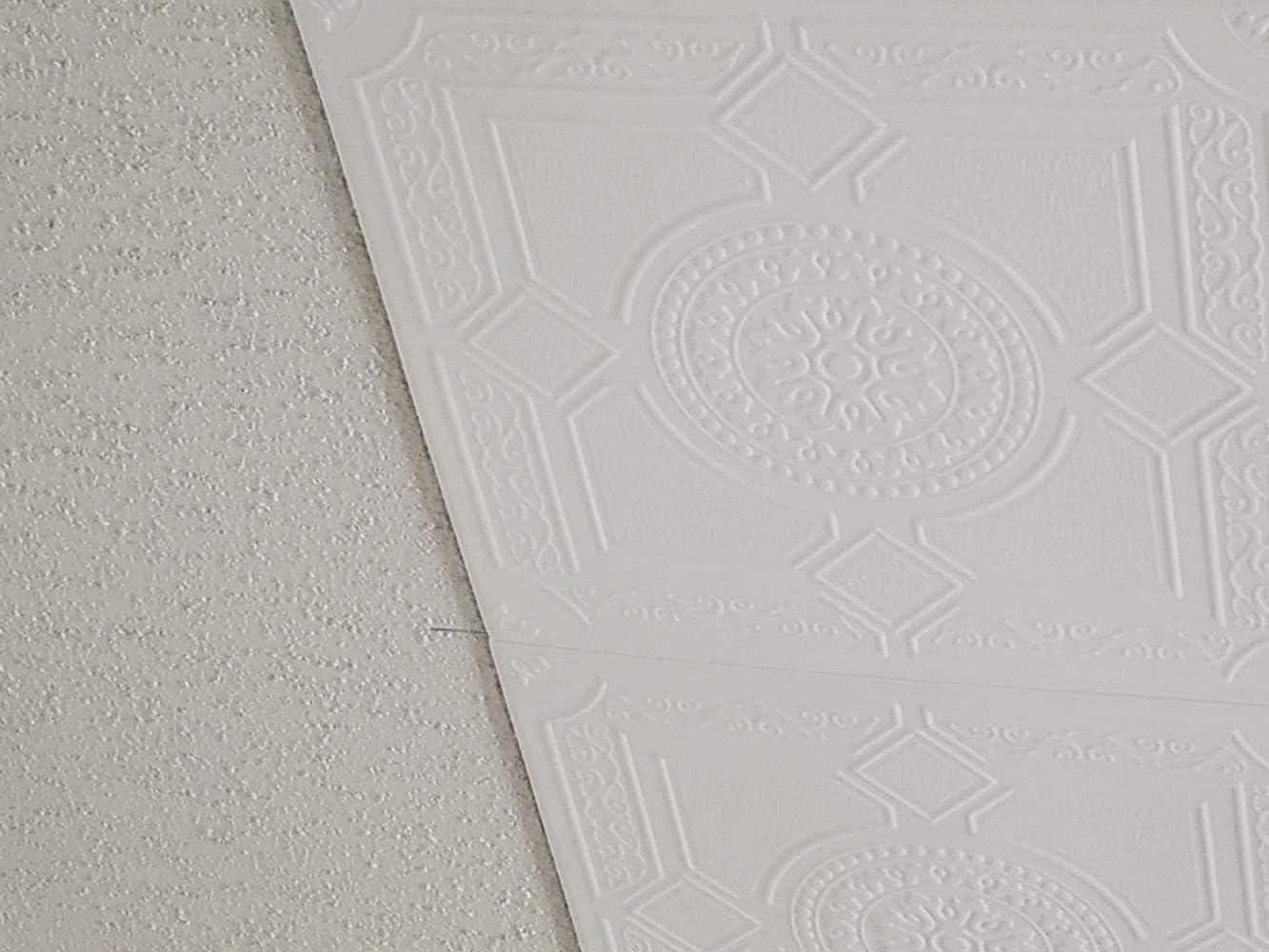 Kensington Gardens 1.6 ft. x 1.6 ft. Polystyrene Glue-up Ceiling Tile