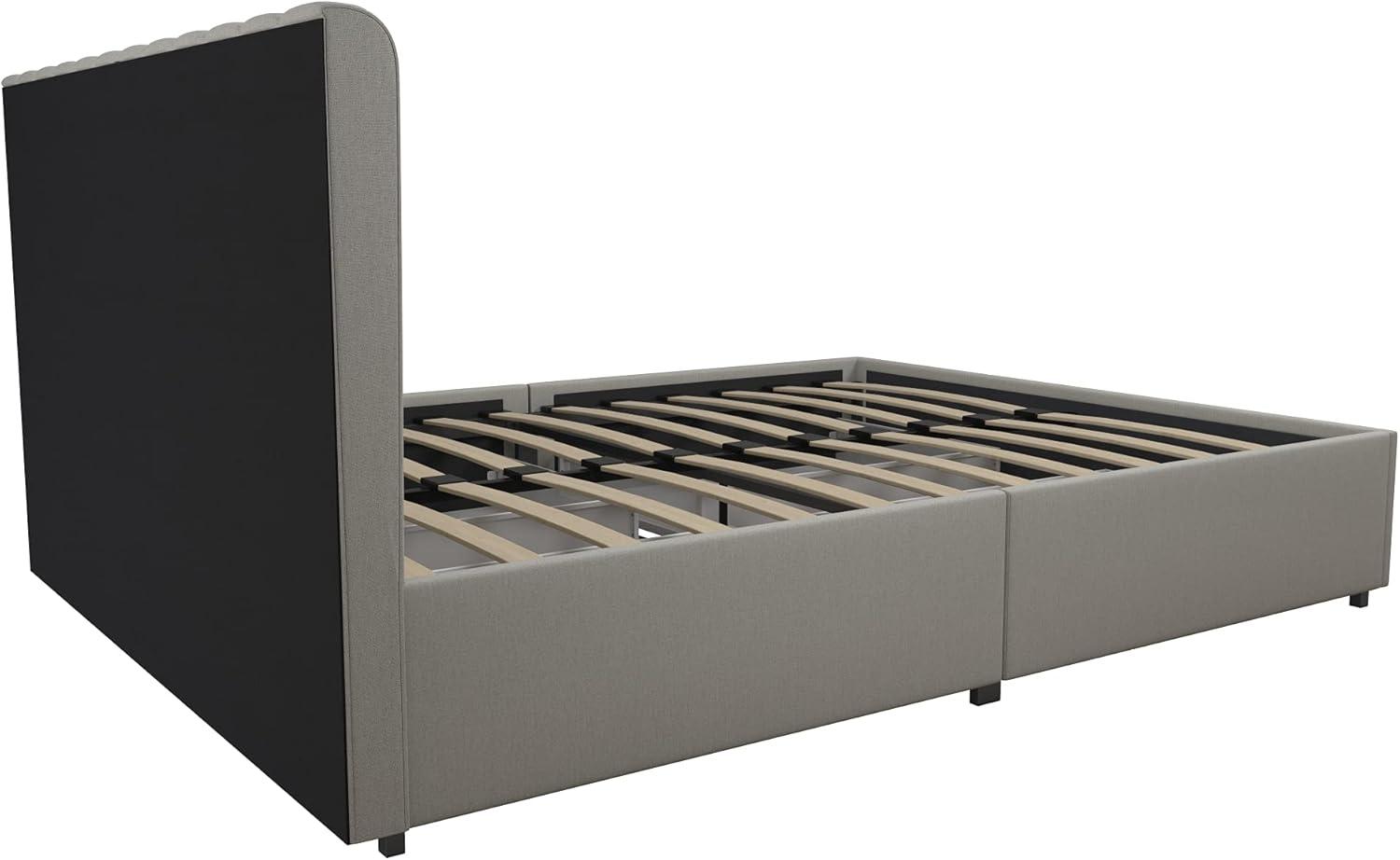 Brittany Upholstered Platform Storage Bed