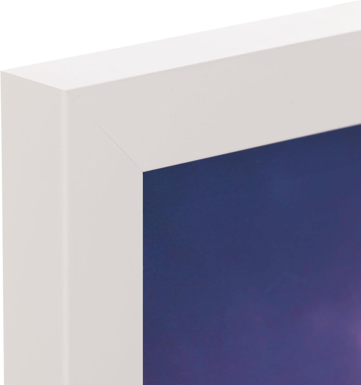 SNAP 10"x20" Basic Photo Frame White