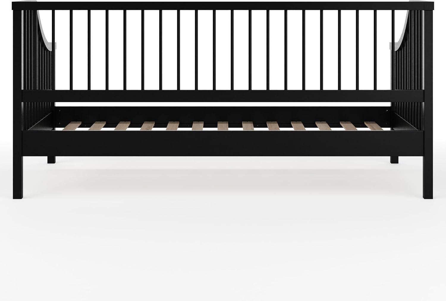 Martha Stewart Martha Stewart Neely Wooden Platform Daybed With Spindles And Wood Slat Foundation