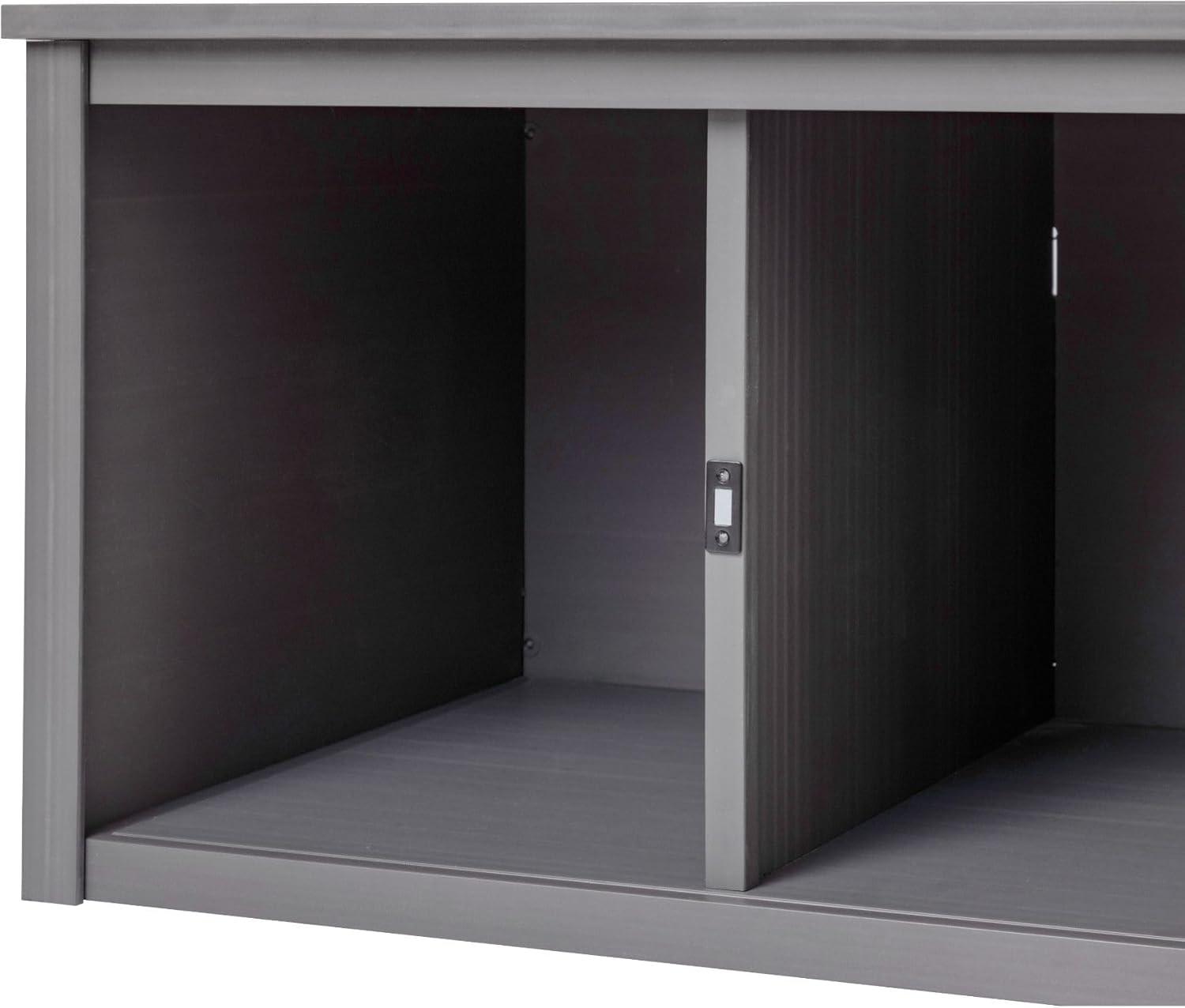 New Age Pet® ECOFLEX® 48-Inch Versa Stand, Grey - Moisture-Resistant Wood Plastic Composite Storage for Pet Bedding, Food, Toys