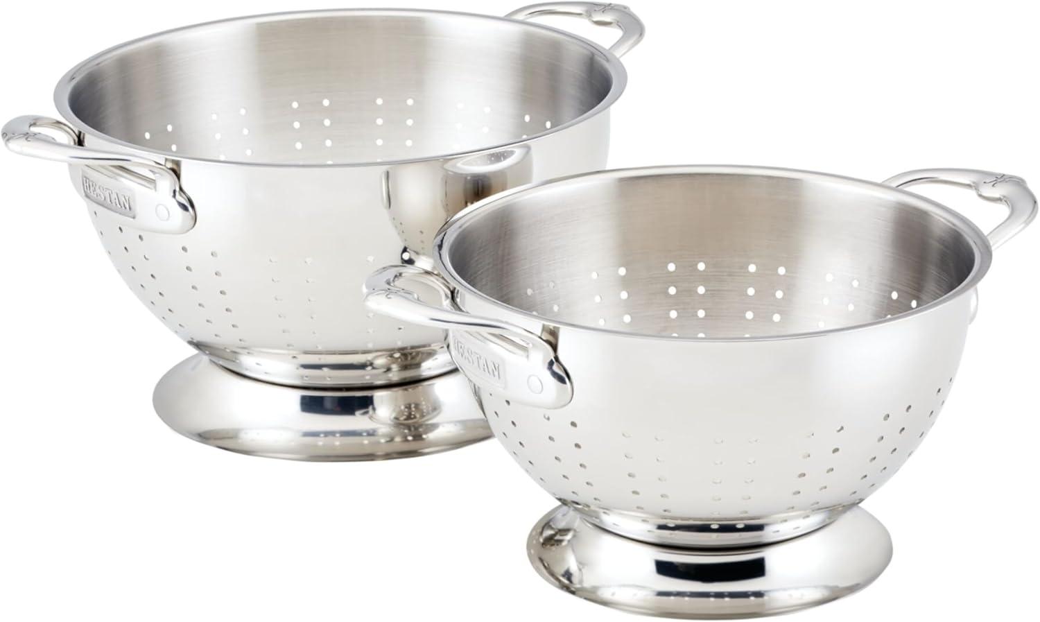 Hestan Stainless Steel 2-Piece Colander Set