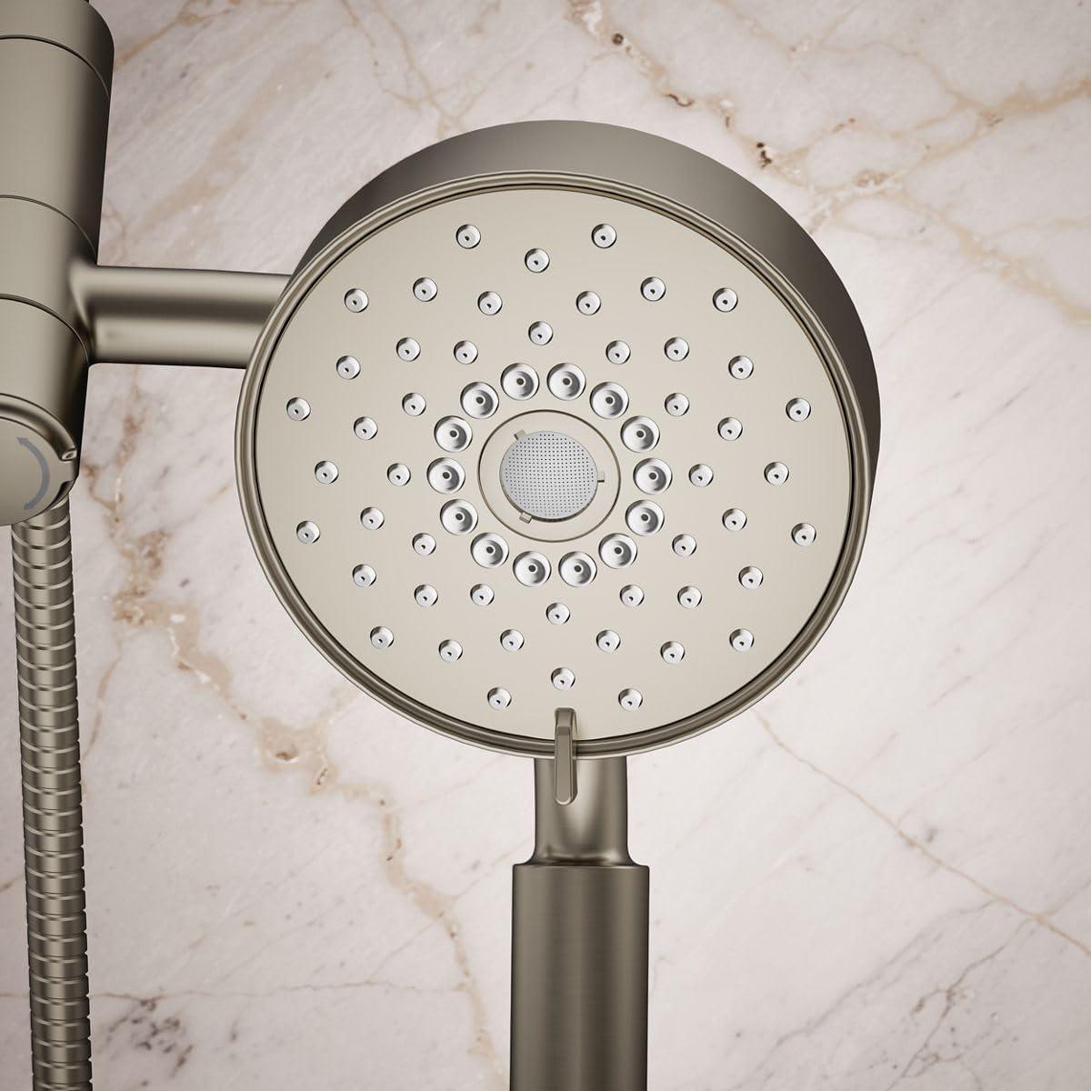Kohler Purist® 2-In-1 Multifunction Shower Combo Kit, Showerhead and Handshower, Three Spray Settings