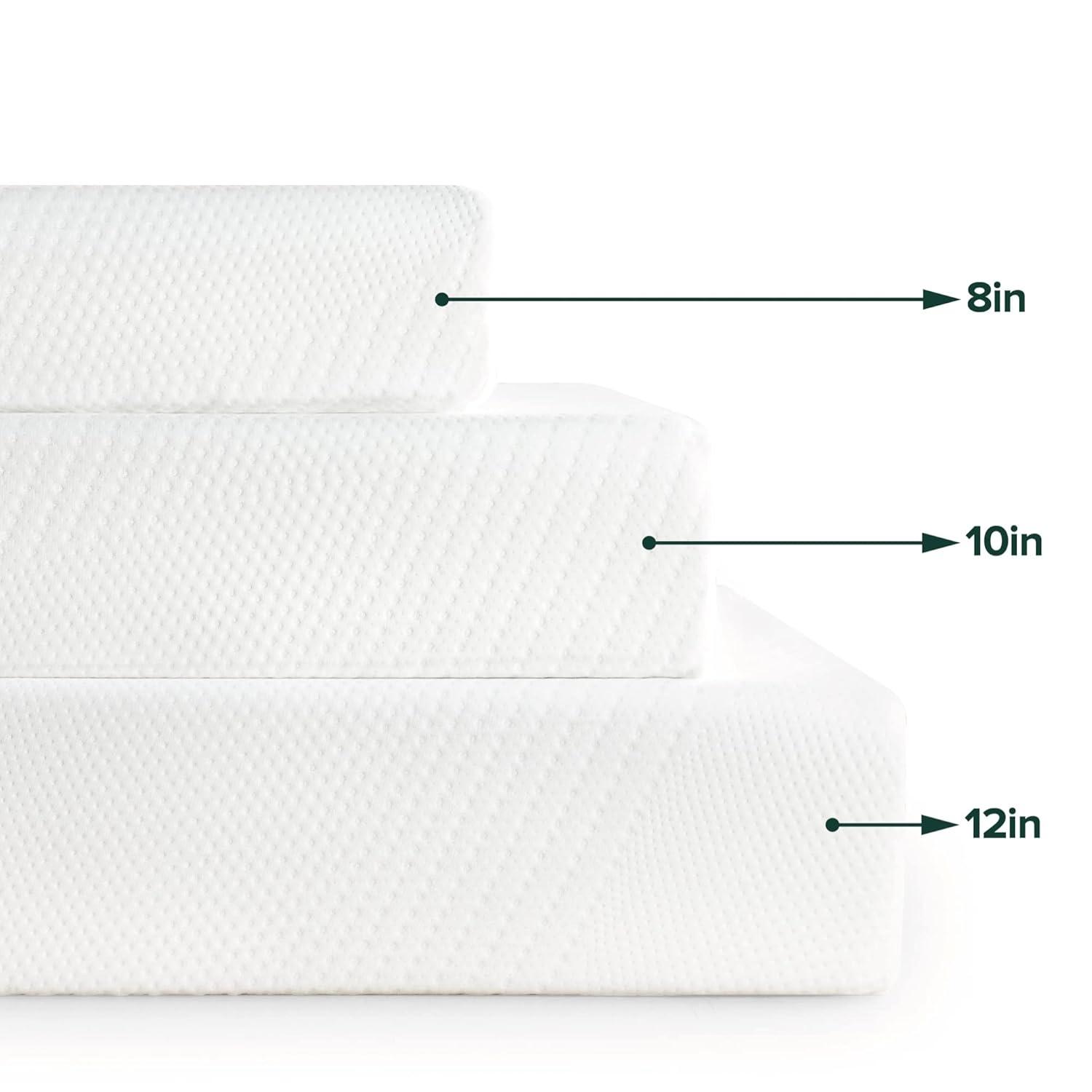 Zinus 8" Green Tea Unwind Memory Foam Mattress, Full