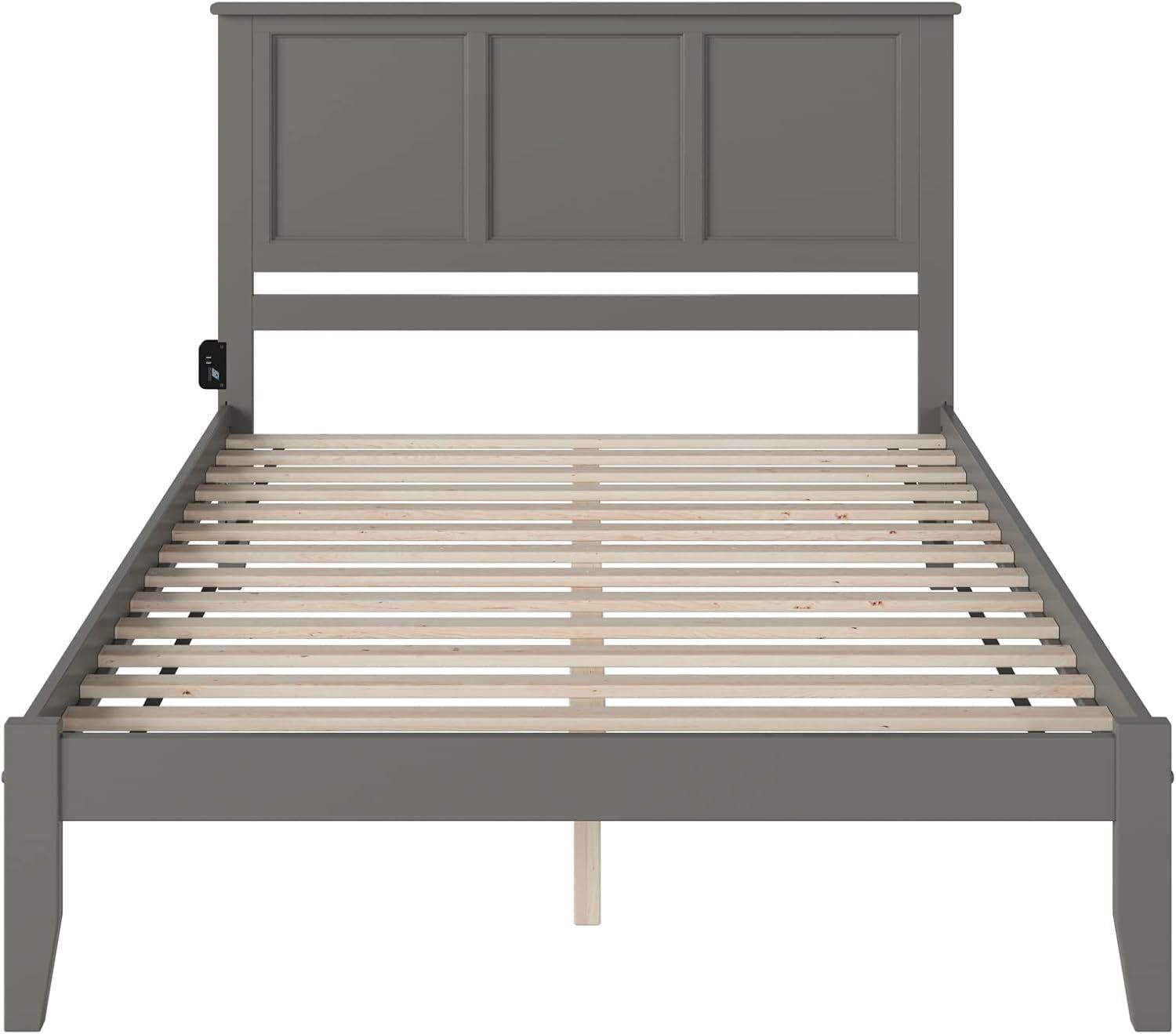 Madison Platform Bed with Open Foot Board in Multiple Colors and Sizes