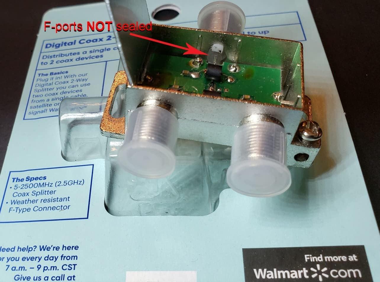 - Digital Splitters Professionals Install Every Day Across The U. S. A. 2-Way Coaxial Cable Splitter, 1 GHz