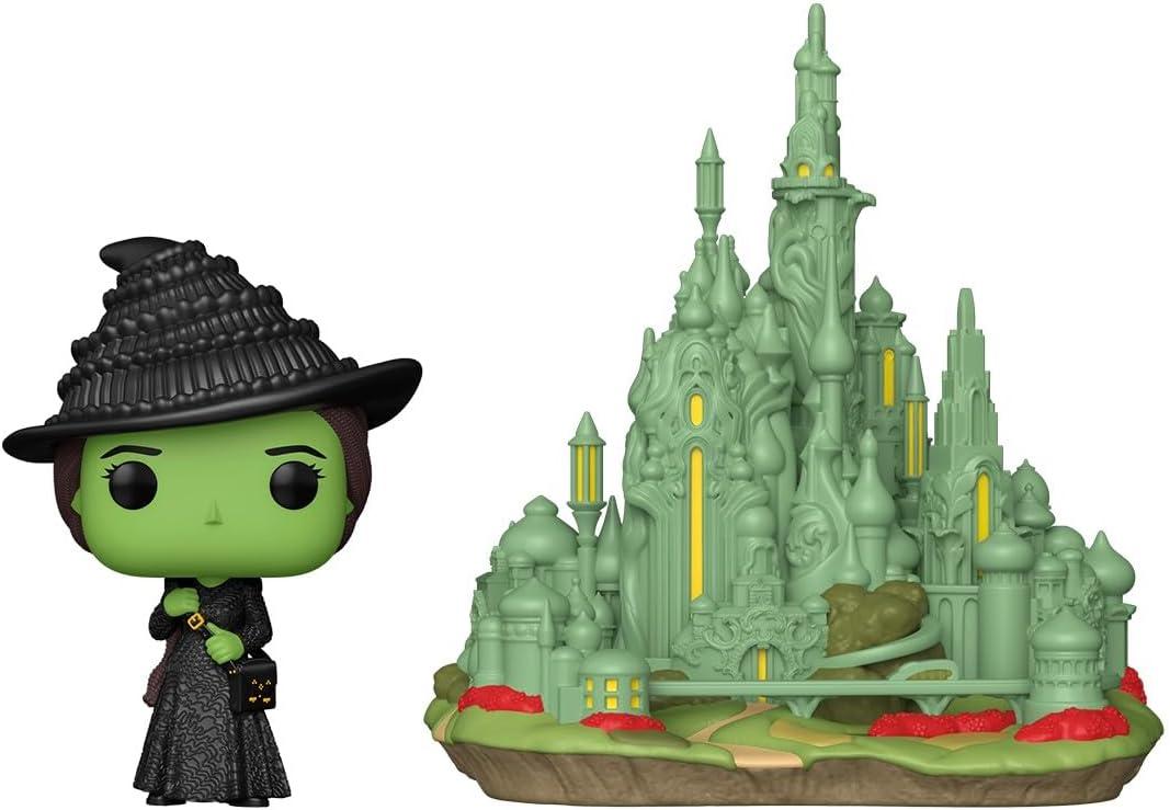 Funko POP! Town Wicked Elphaba with The Emerald City Figure #44!