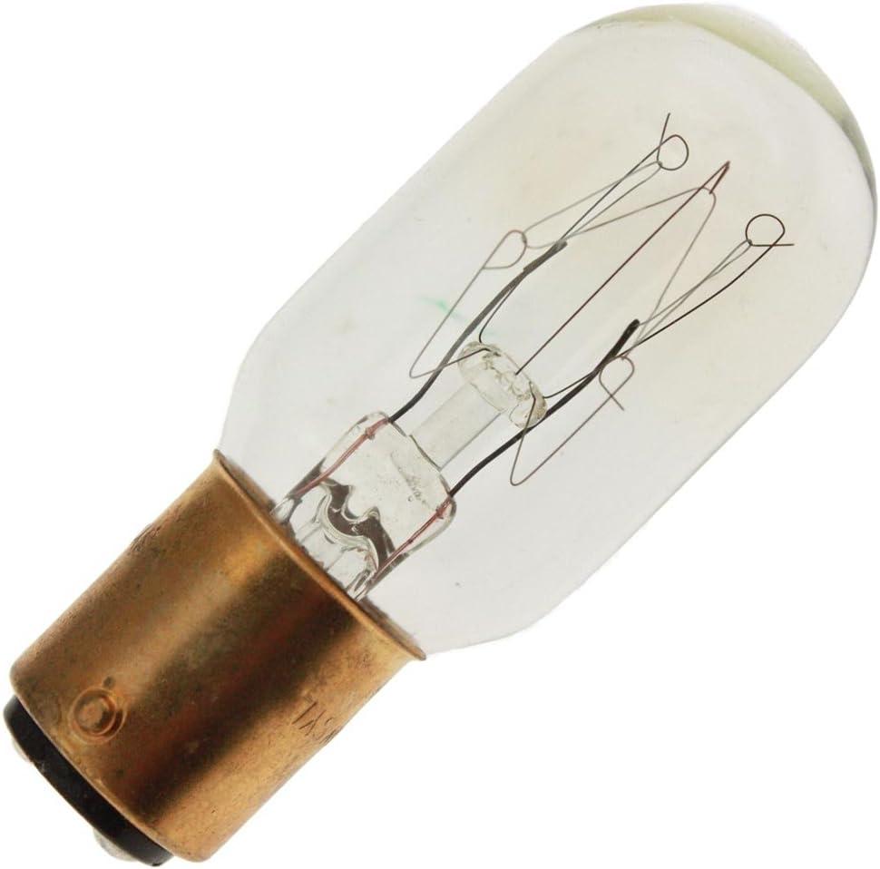 Industrial Performance 15T7DC 130V, 15 Watt, T7, Bayonet (BA15D) Base Tubular Light Bulb (4 Bulbs)