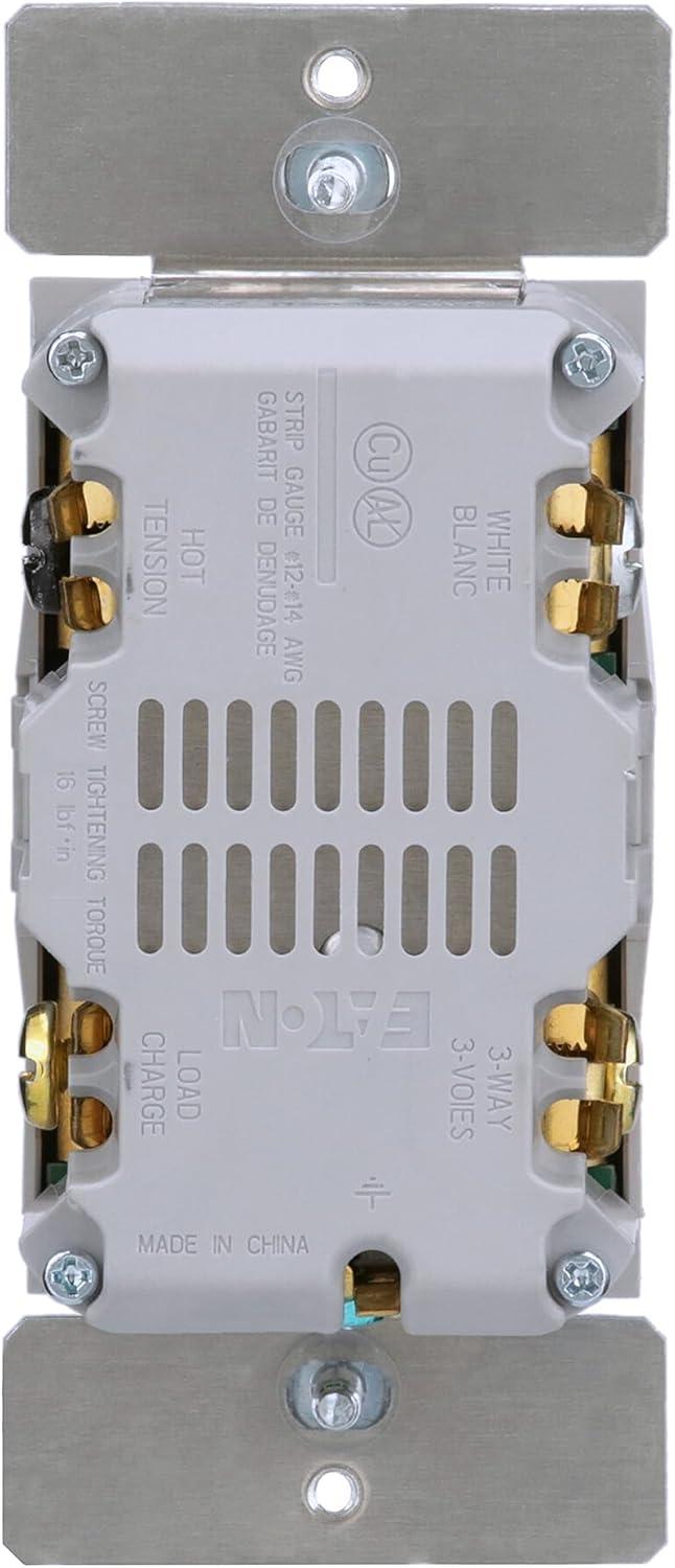 Eaton EWFD30-W-BX-T Wi-Fi Smart Universal Dimmer Works with Hey Google and Alexa, White