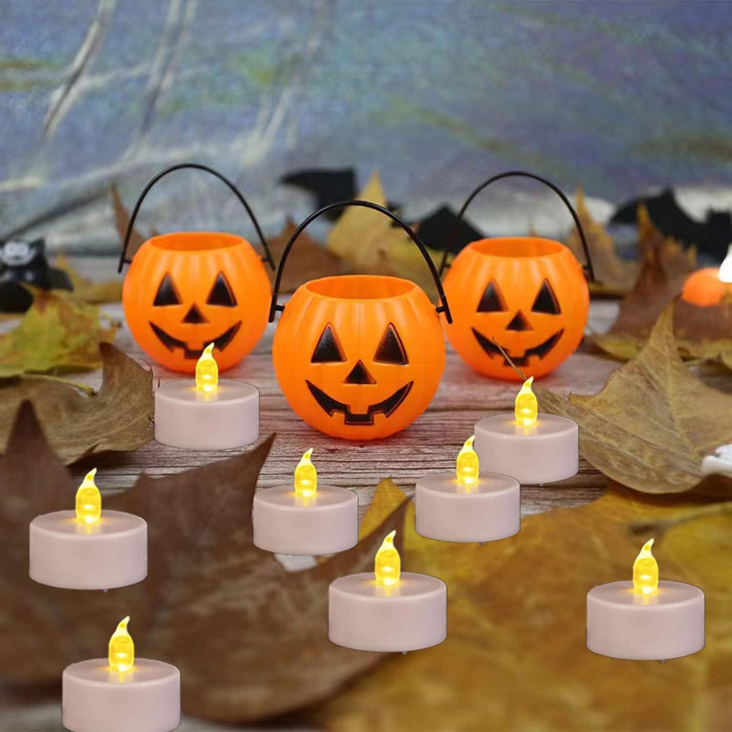 Flameless LED Tea Lights Candles (100-Pack) - Warm Yellow Flickering Safe for Kids, Pets, and Seniors Battery-Powered Perfect for Cozy Ambiance, Special Events, and Home Decor